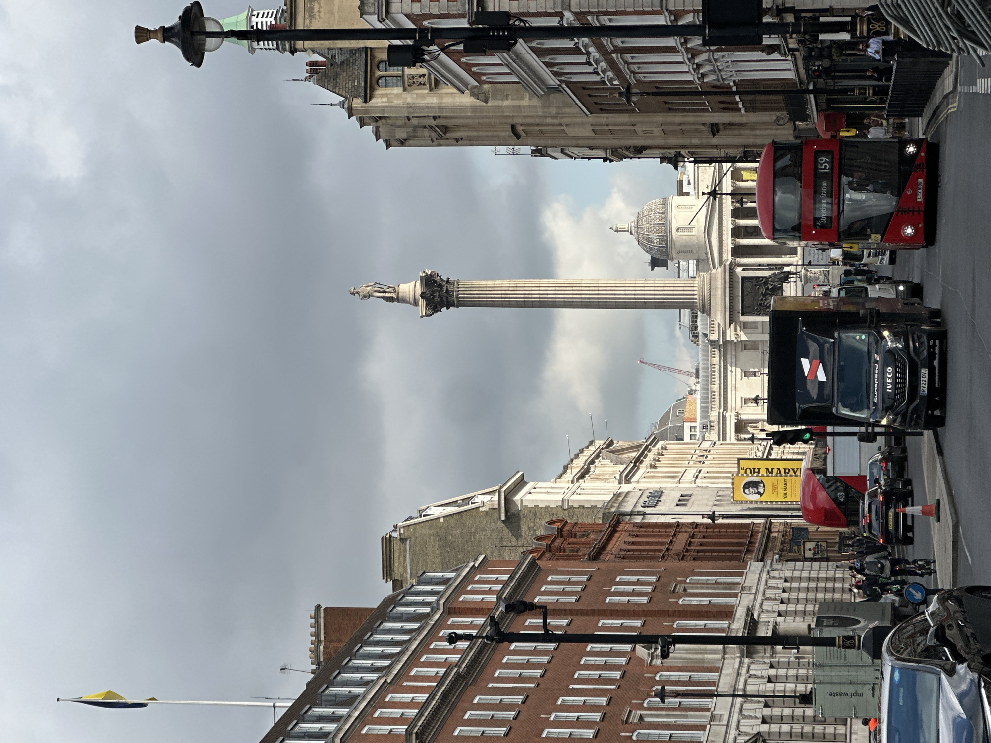 Morning scenes captured around Westminster and Whitehall in London