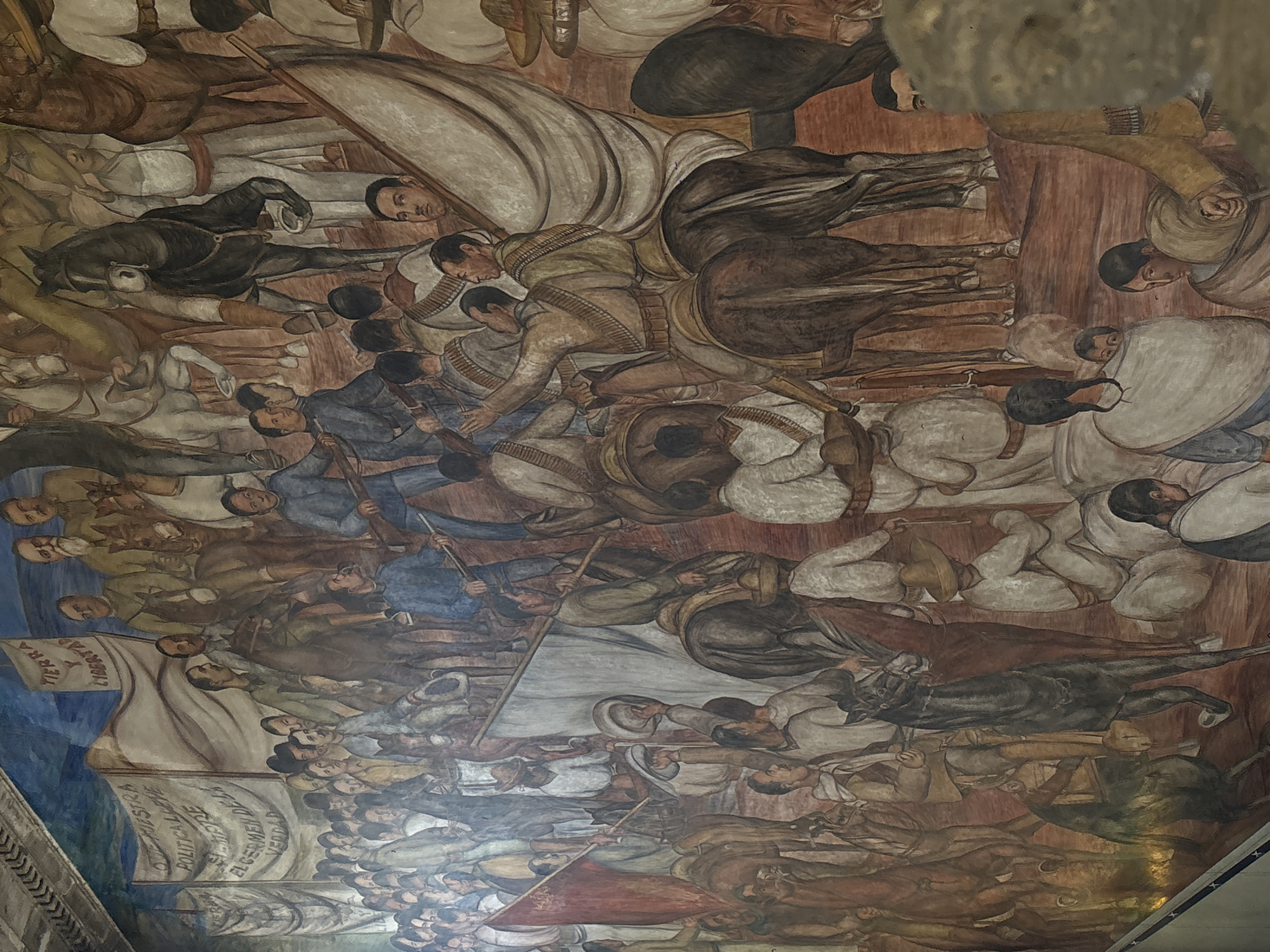 Evening museum visit captures Revolutionary murals in Mexico City