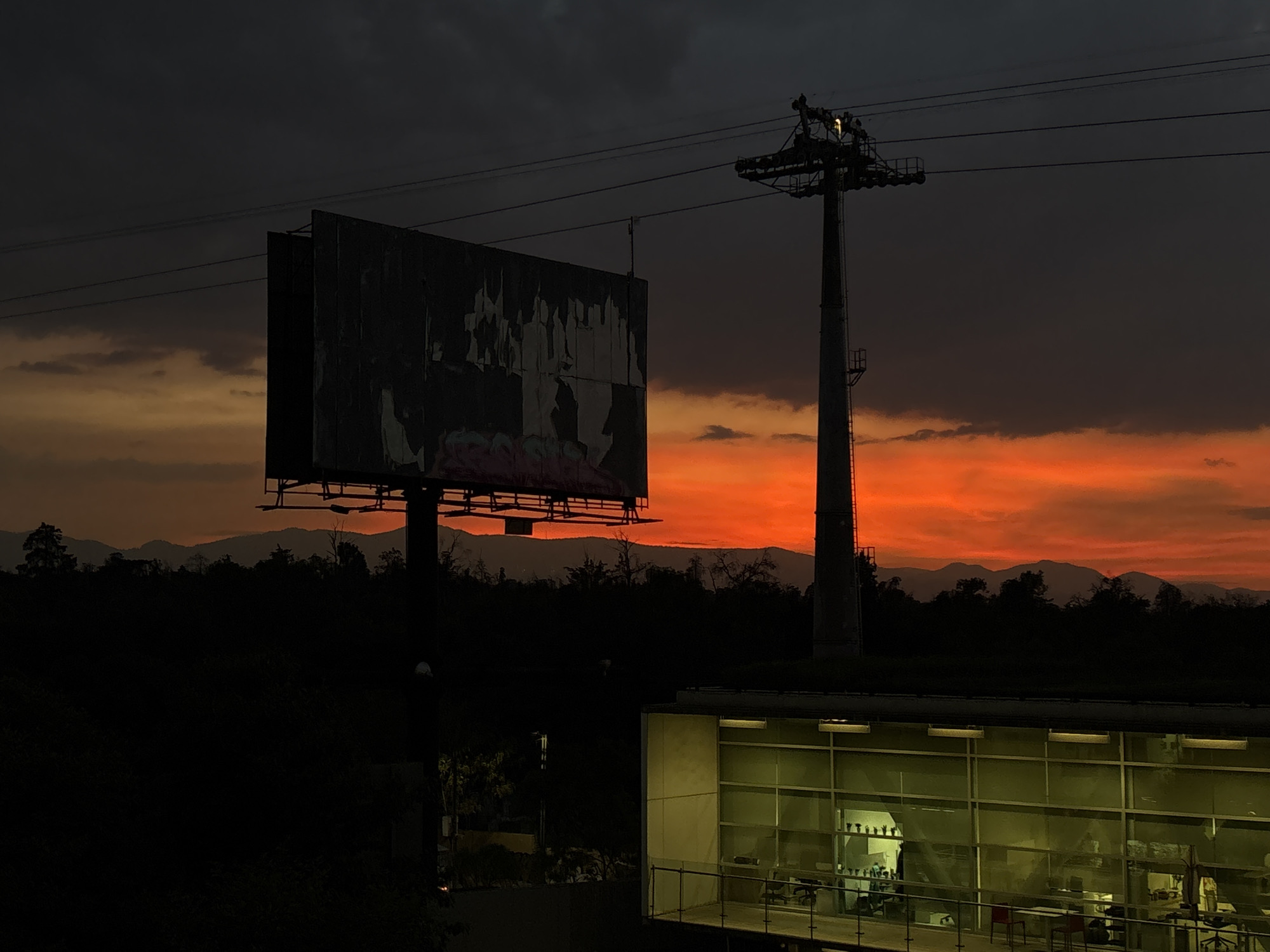 Late-night urban documentation across Mexico City architectural landmarks