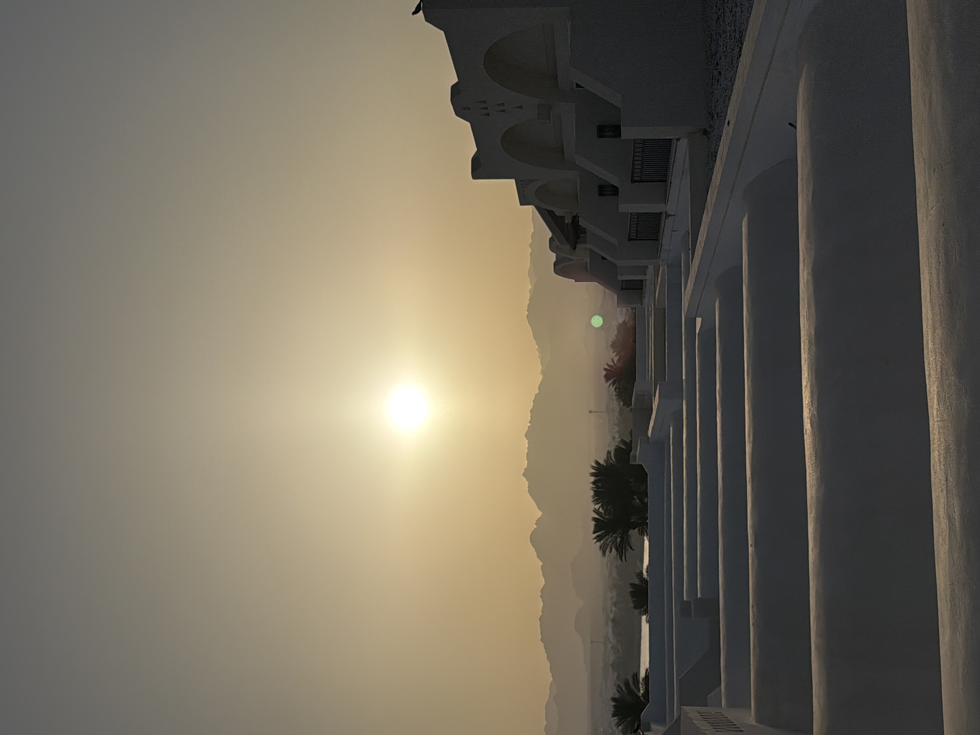Golden hour scenes captured in Sharm El Sheikh resort area