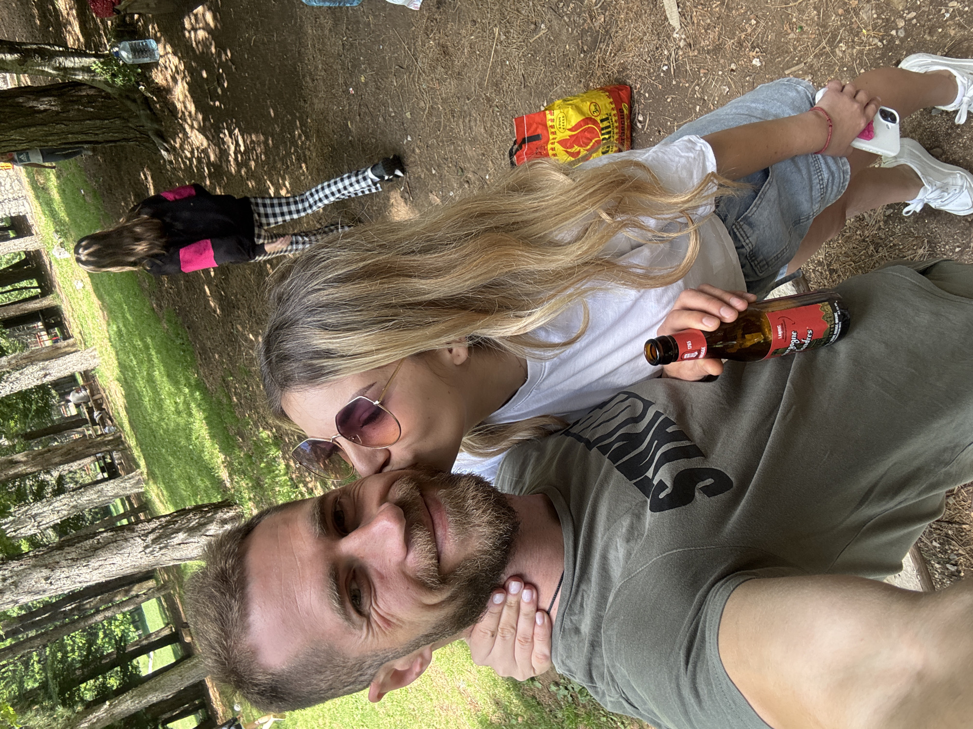 Weekend barbecue gathering in Montenegro woods features grilling and hookah
