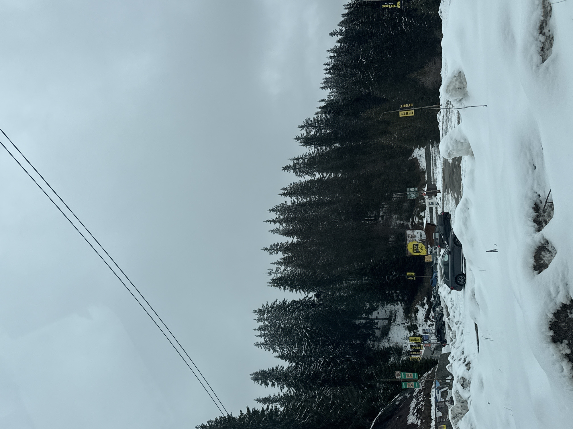 Winter scene documented in snowy Smolyan, Bulgaria