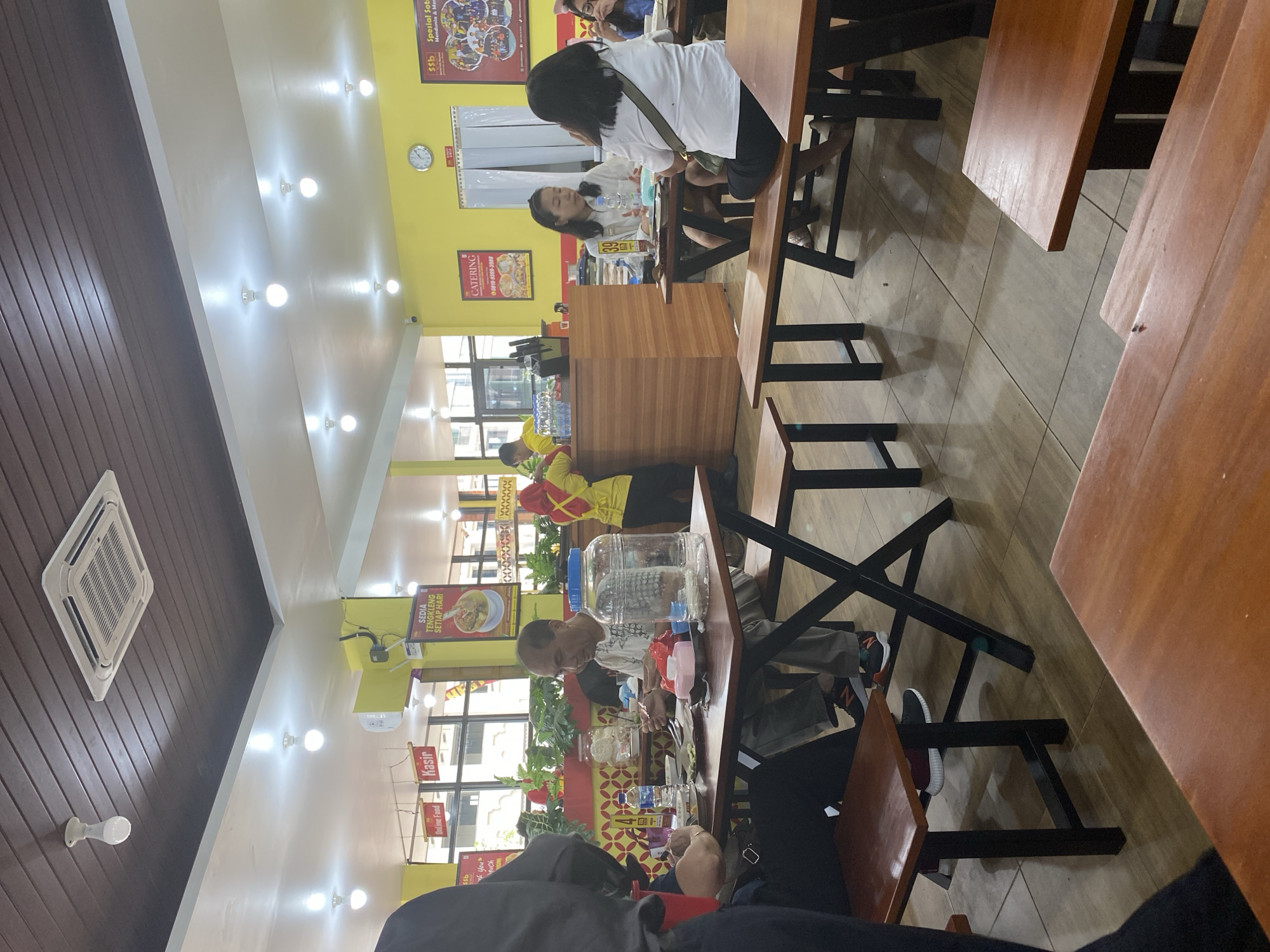 Morning stop at a soto warung in North Jakarta