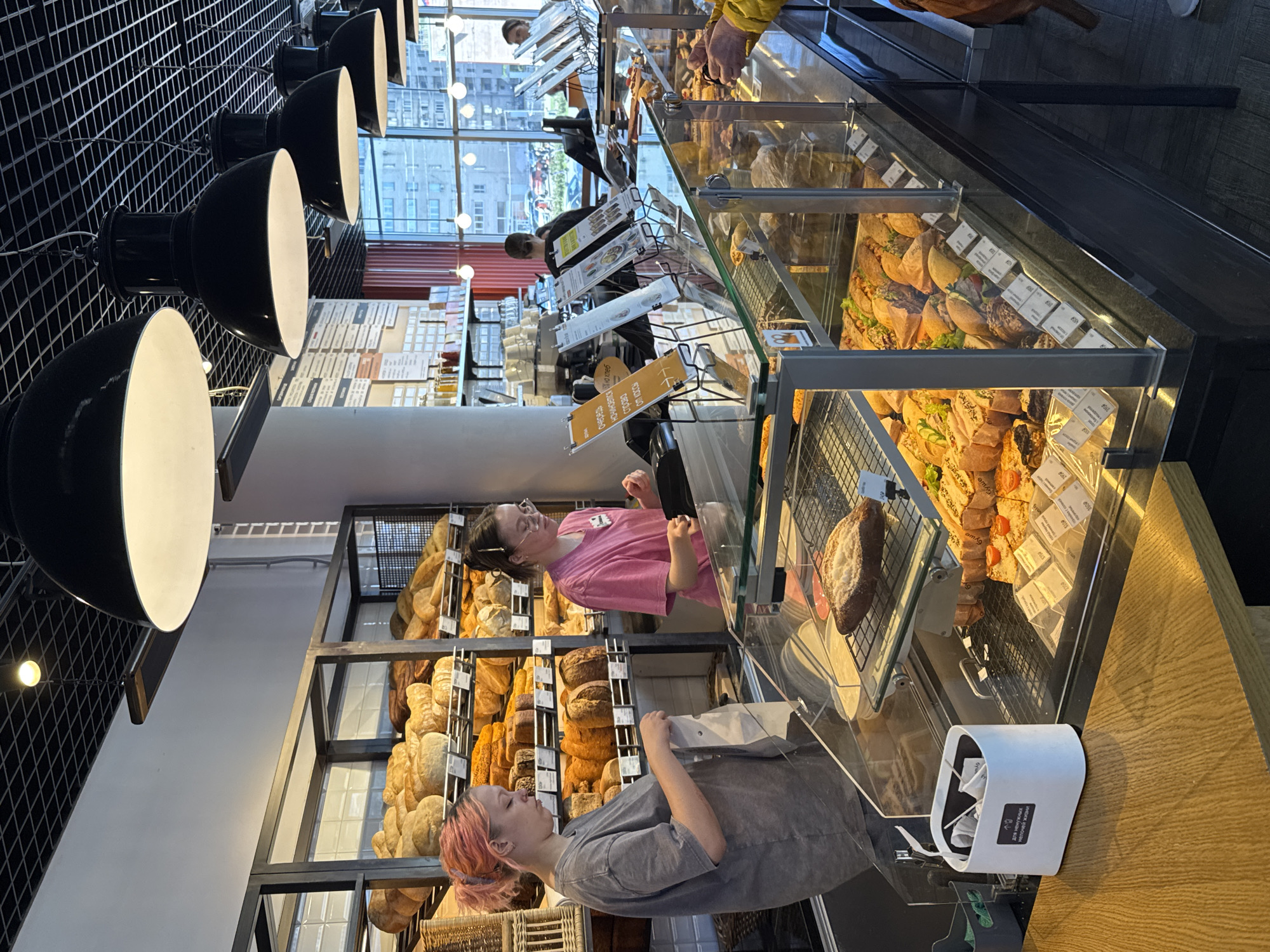 Morning cafe and bakery activity documented in Saint Petersburg