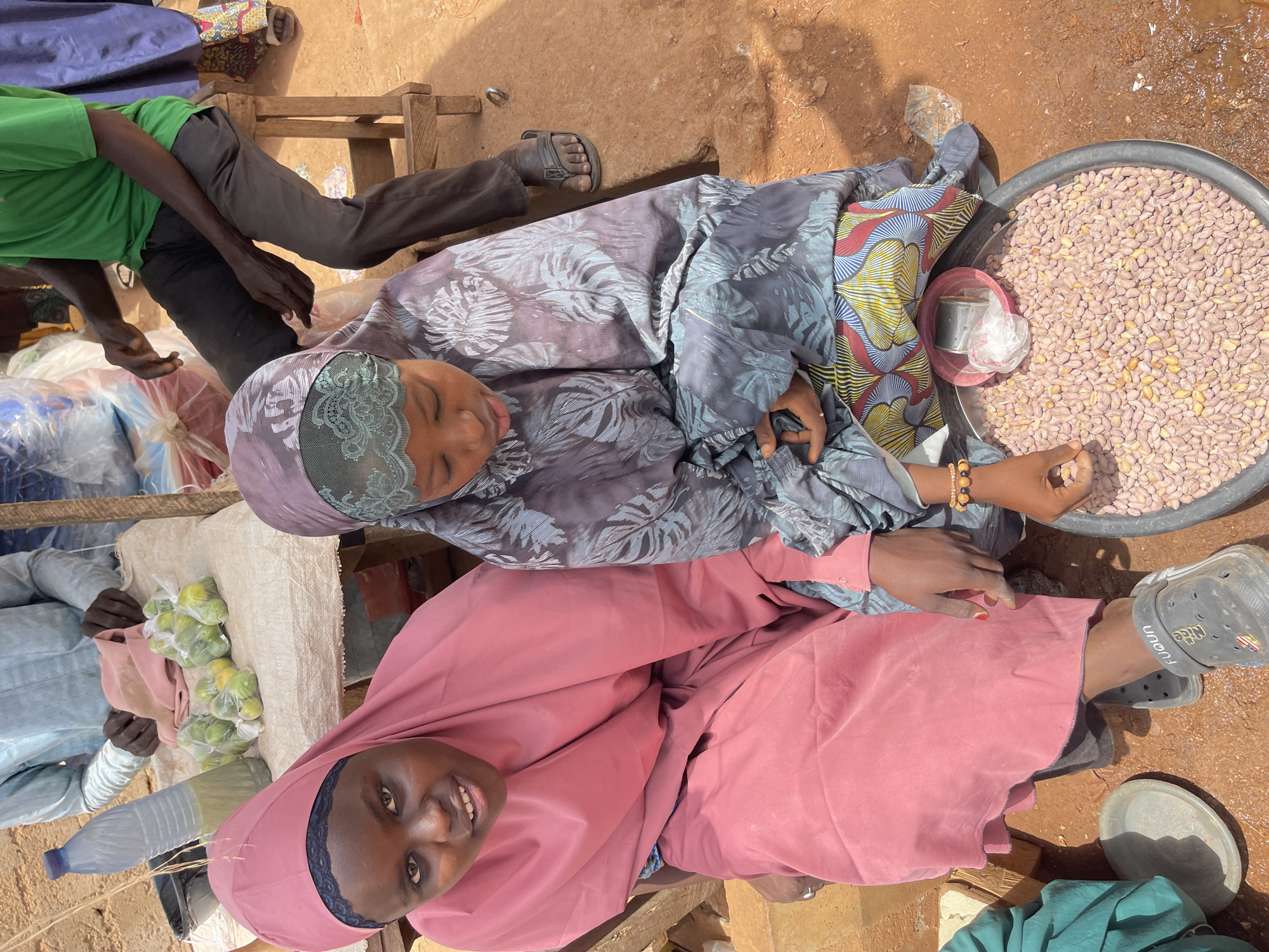Daily market activity recorded in Zaria, Nigeria