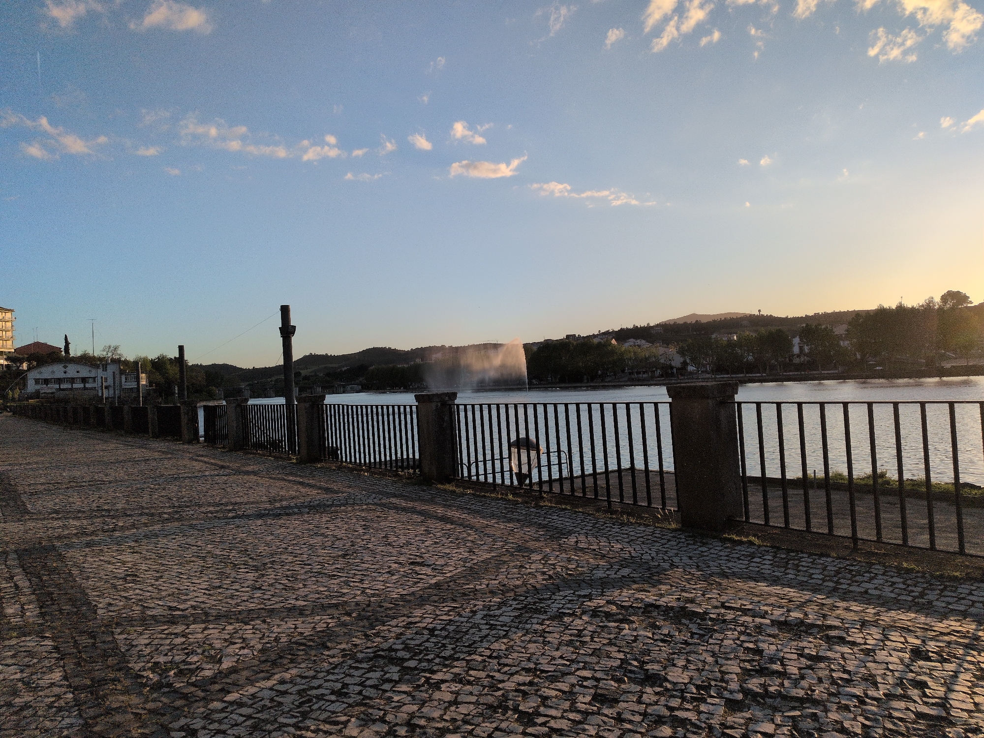 Sunset riverside walk documented along Tua River in Mirandela