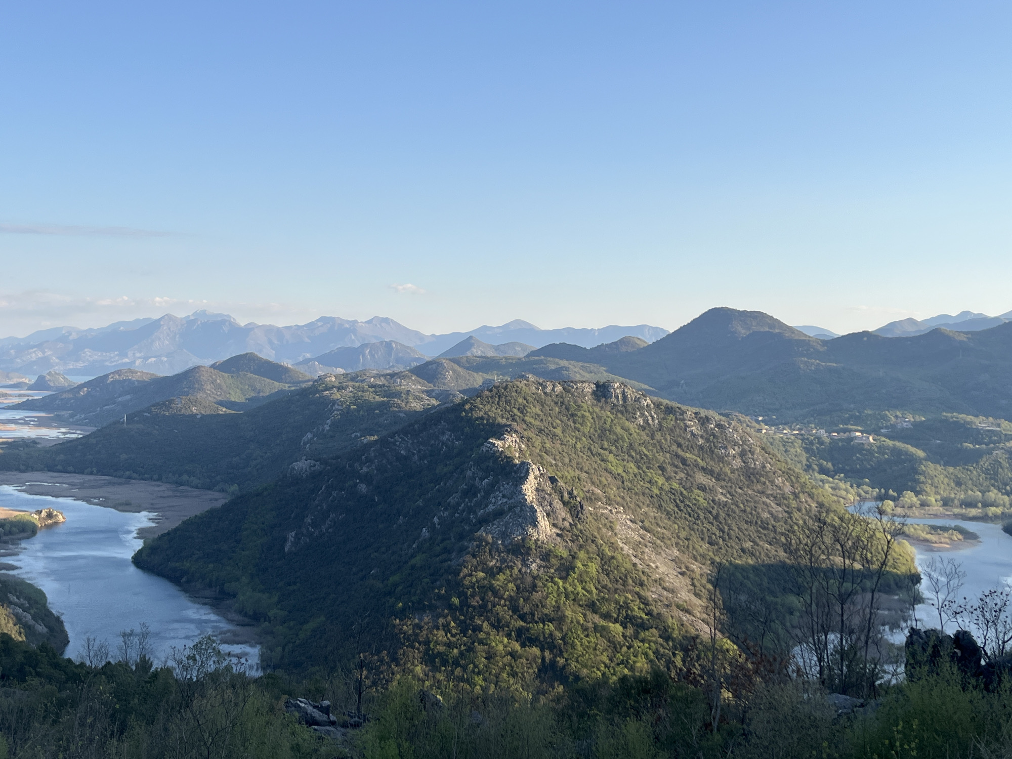 Panoramic landscape view captured in Meterizi, Montenegro