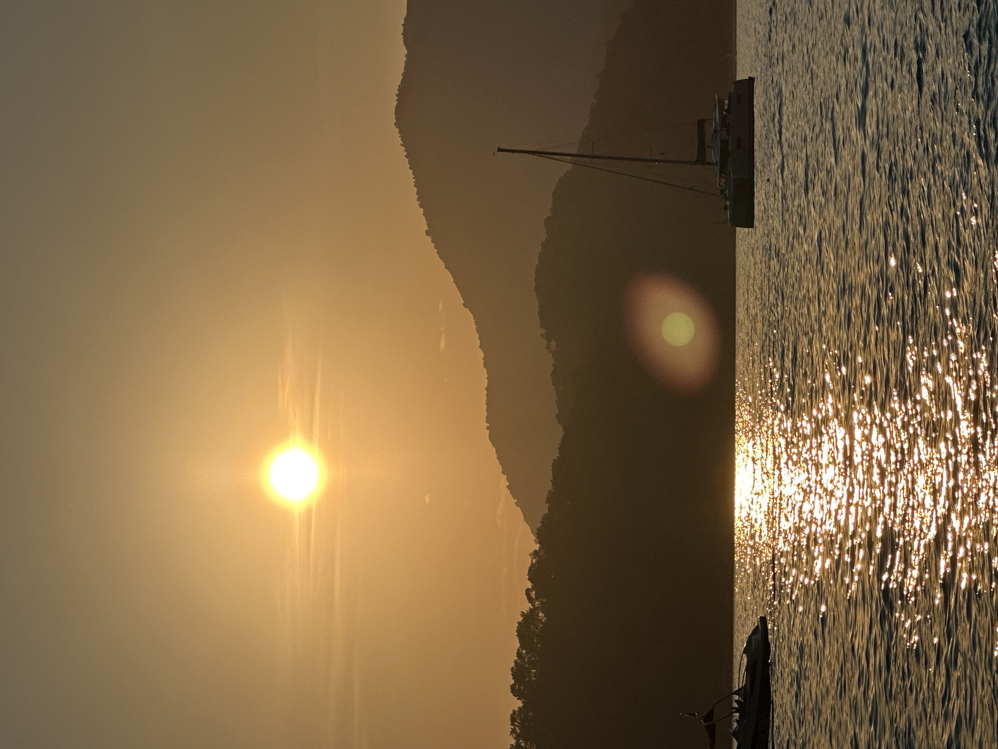 Golden hour beach life captured in Fethiye, Turkey