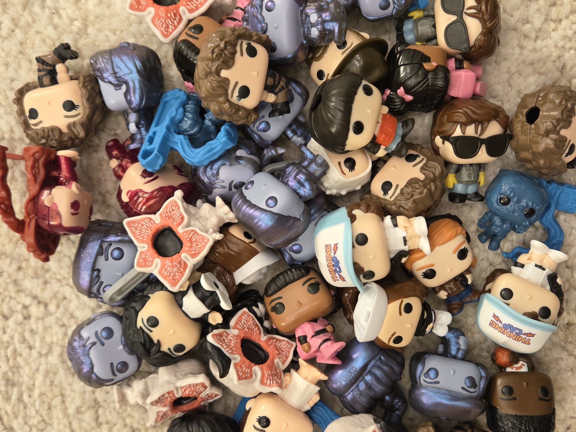 Stranger Things Funko Pop collection documented in Varna