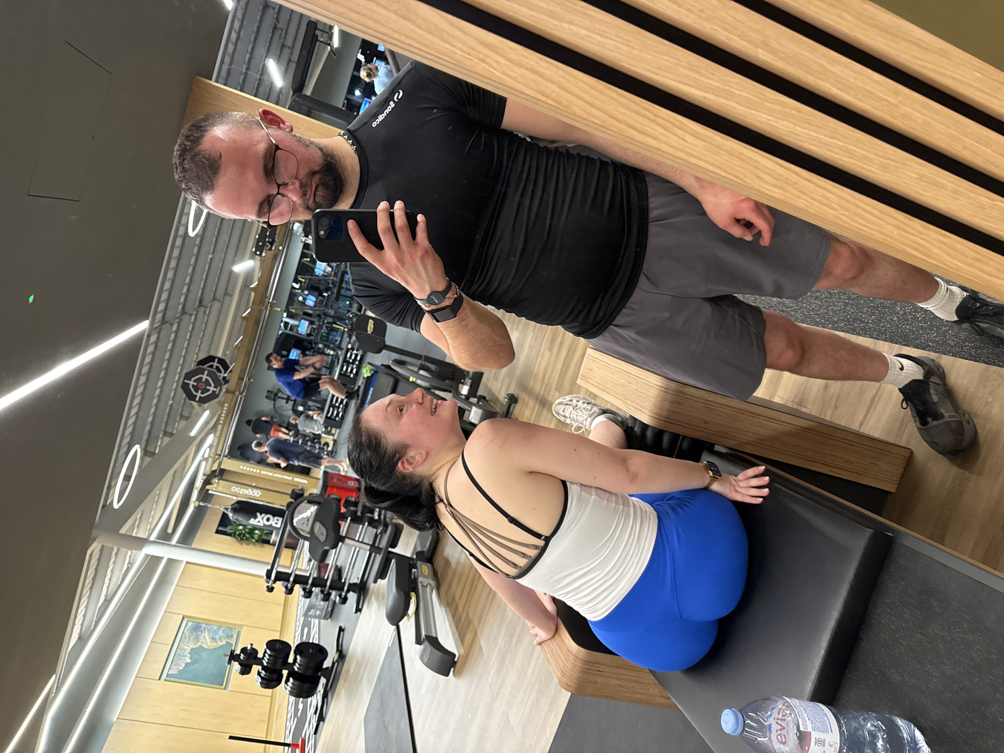 Couple visits Blaze fitness center in West Suffolk