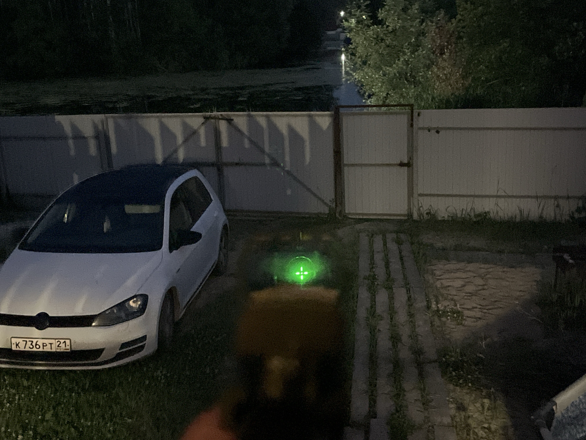 Evening domestic activities documented in Vasilyevo, Russia