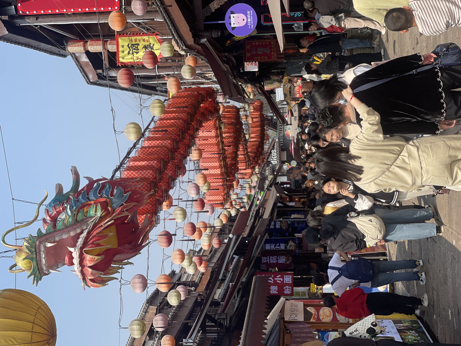Early morning crowds gather at traditional market in Chongqing