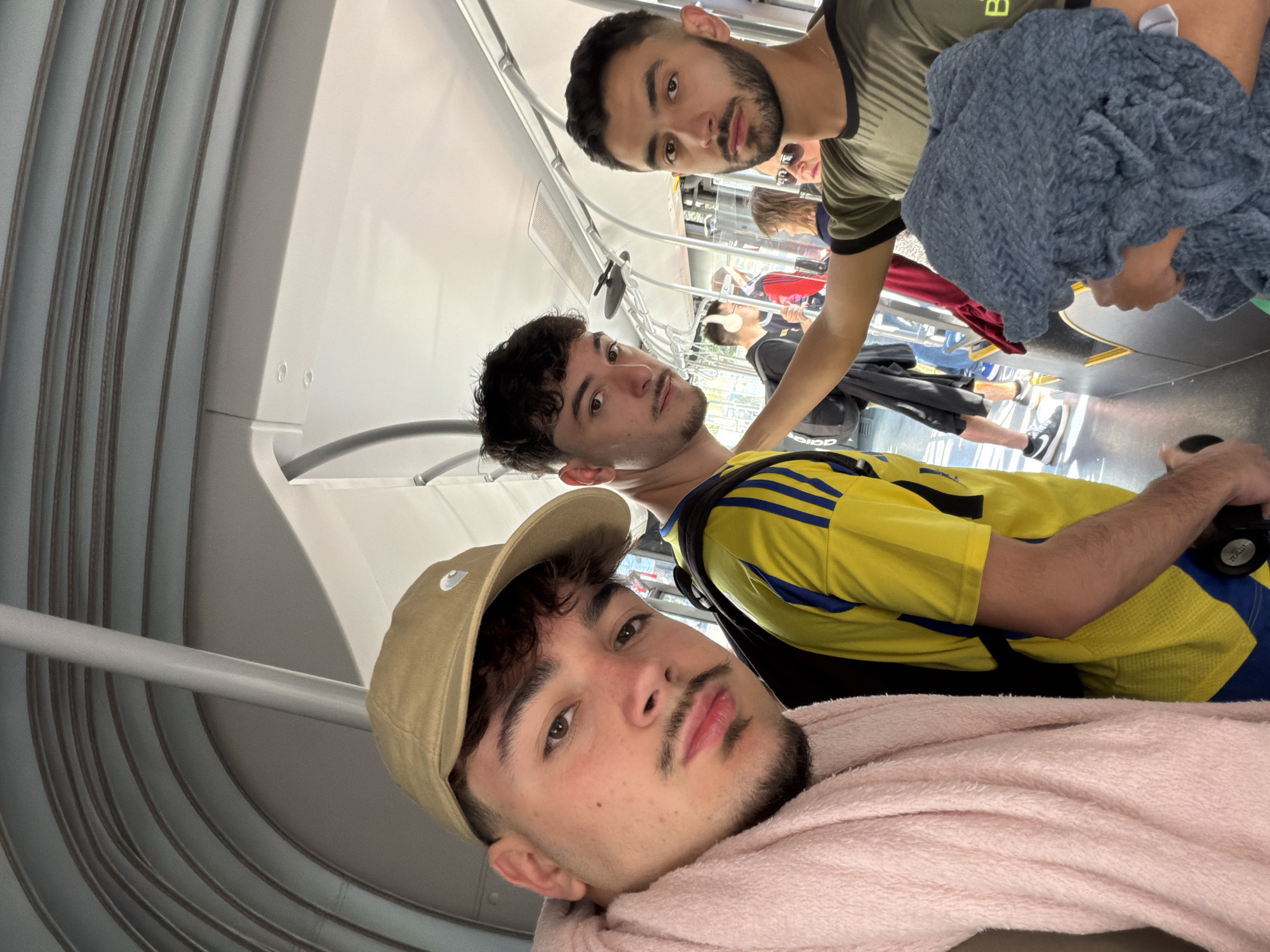 Young passengers spotted on train in Rijeka, Croatia