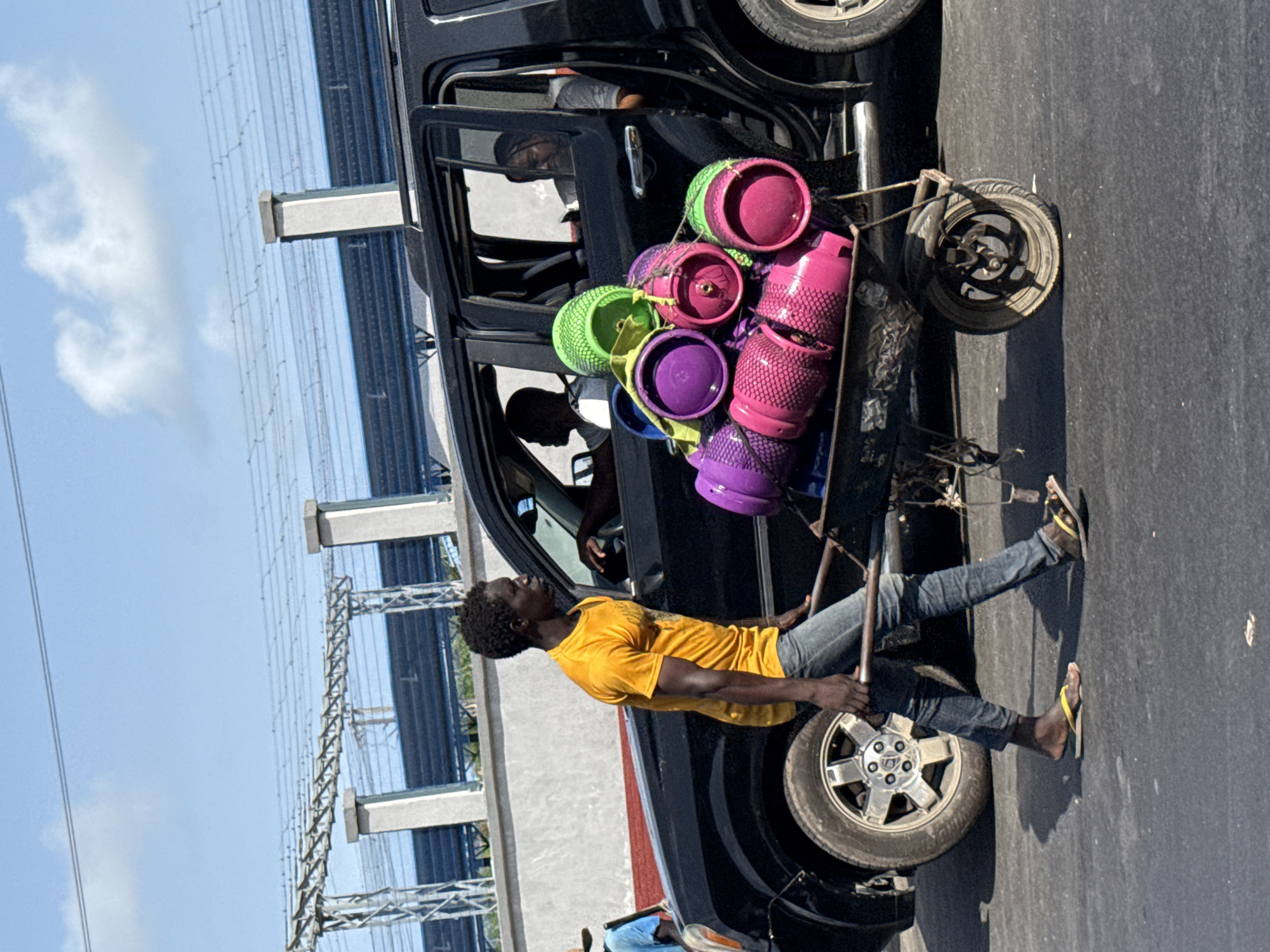 Daily life moments captured across Lagos area neighborhoods