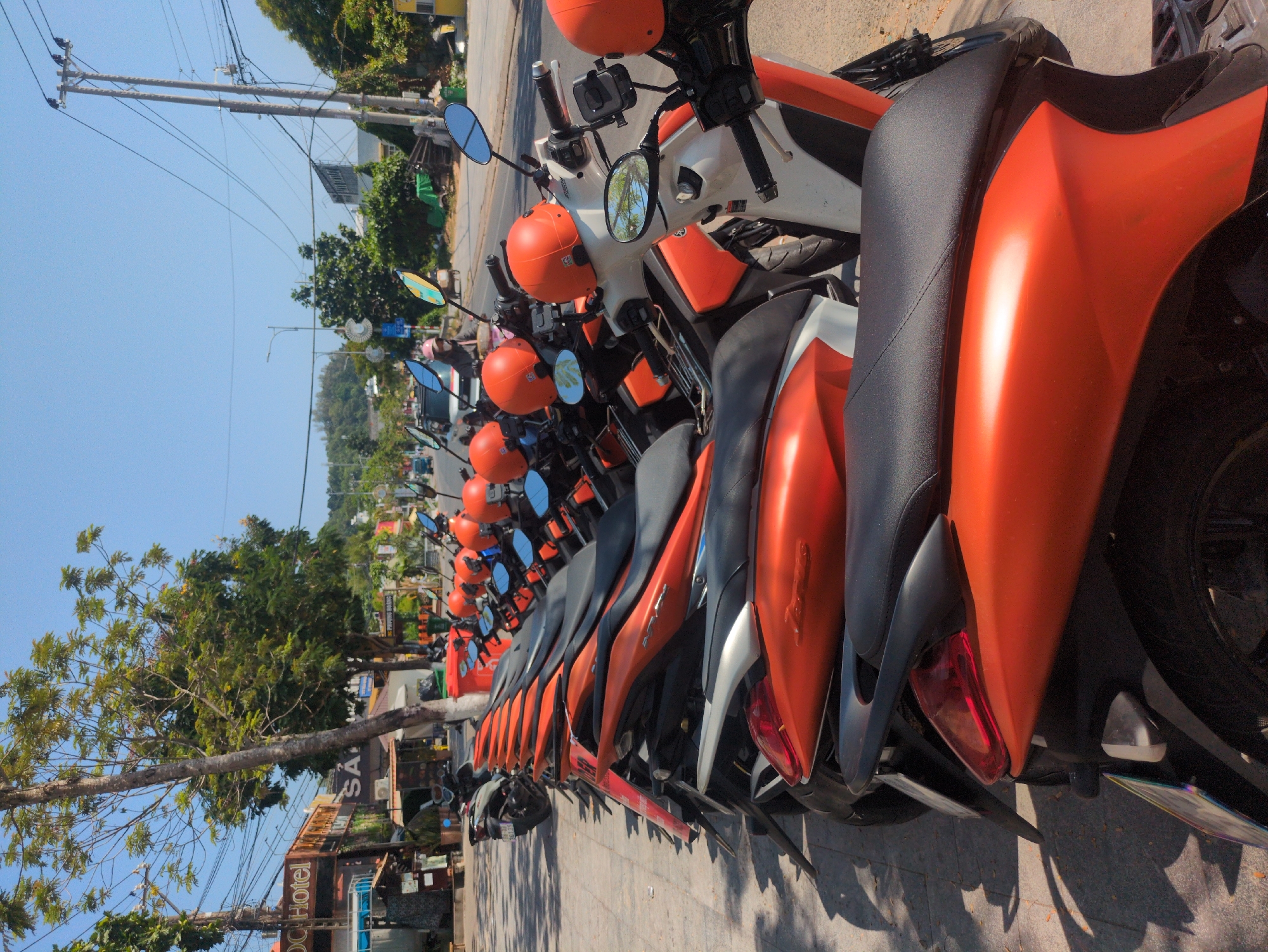 Morning scenes from streets and beaches of Phú Quốc island
