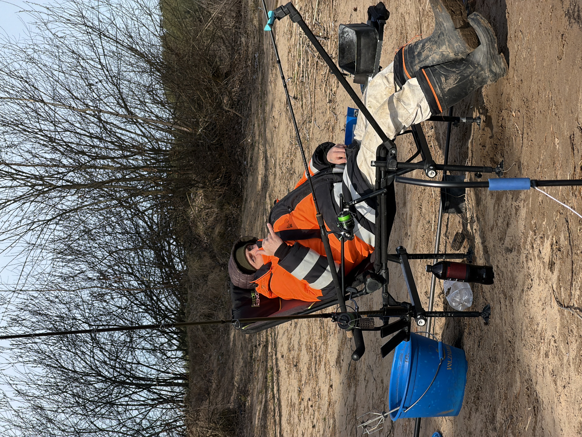 Successful fishing session yields multiple bream in Chaykovsky, Russia