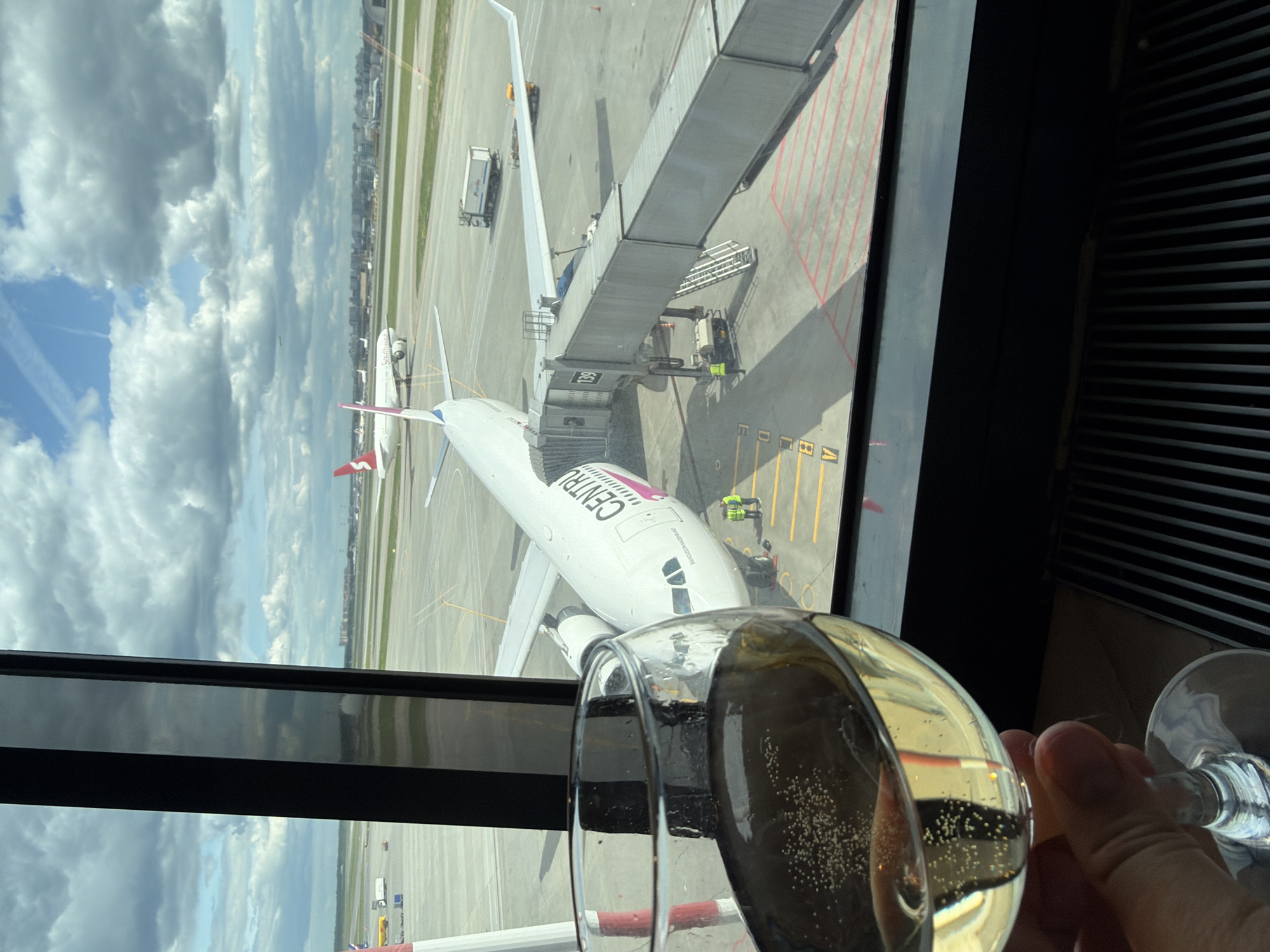 Morning airport operations documented at Moscow's Sheremetyevo International