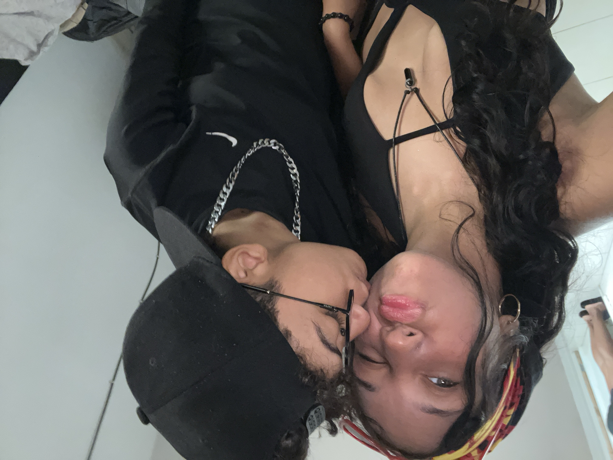Couple photographed together in Pampatar, Venezuela