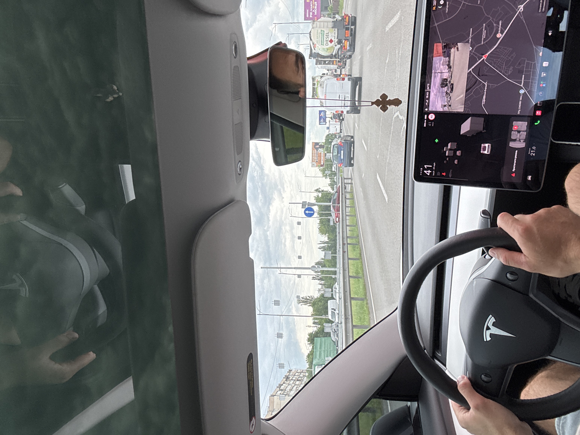 Vehicle occupants documented in Sofiivska Borshchahivka, Ukraine