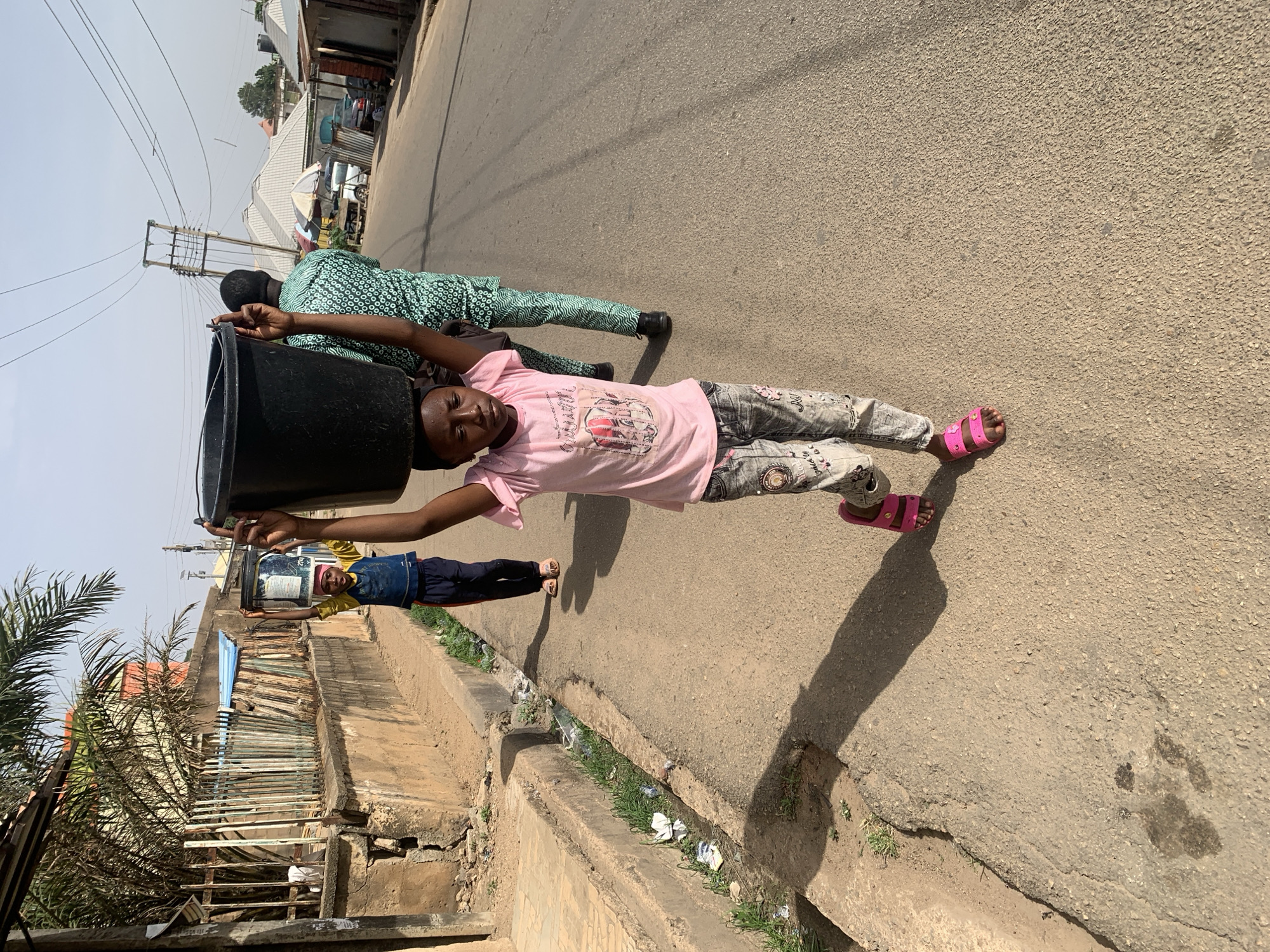 Morning street life documented in Jos, Nigeria