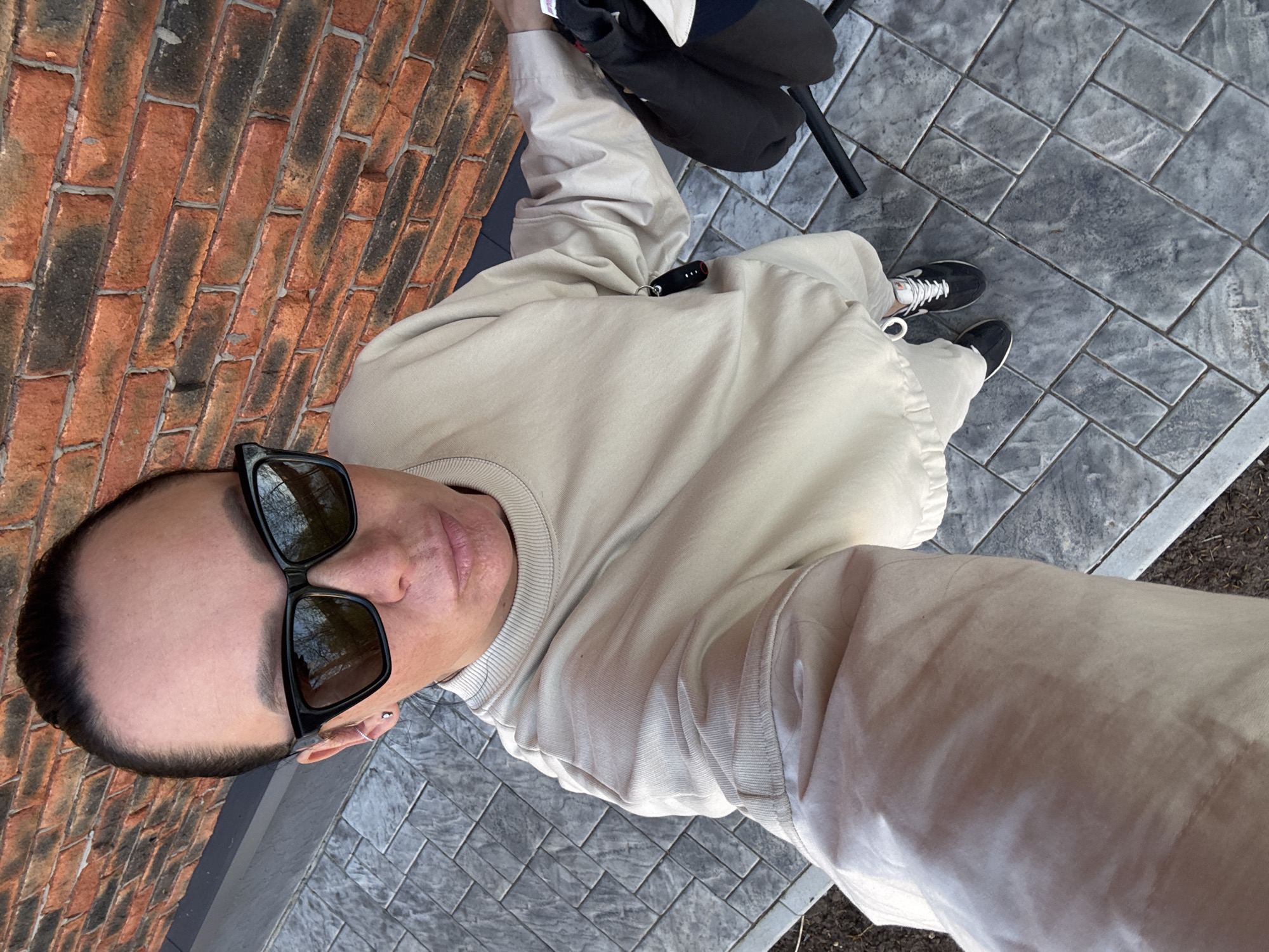 Woman and child document coordinated outfits in Chaikovsky selfies