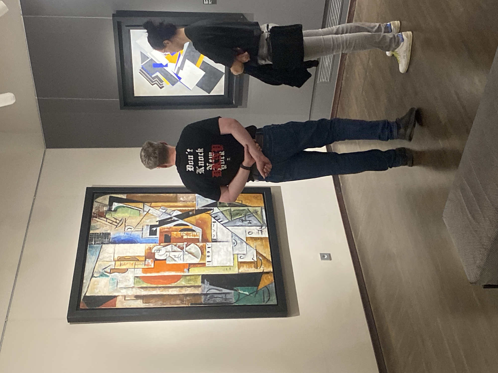 Museum visitors explore galleries and exhibits in Yekaterinburg