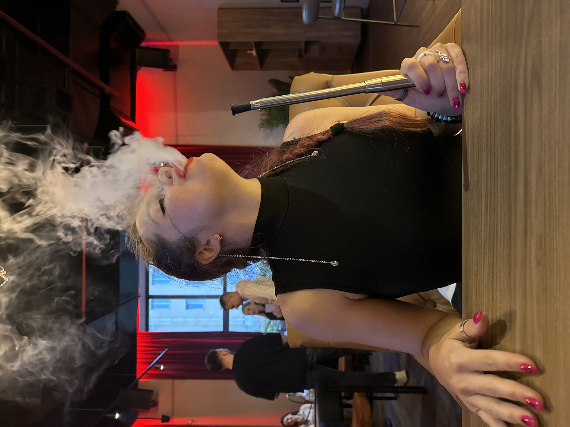 Evening dining and service scenes captured at Vladimir lounge