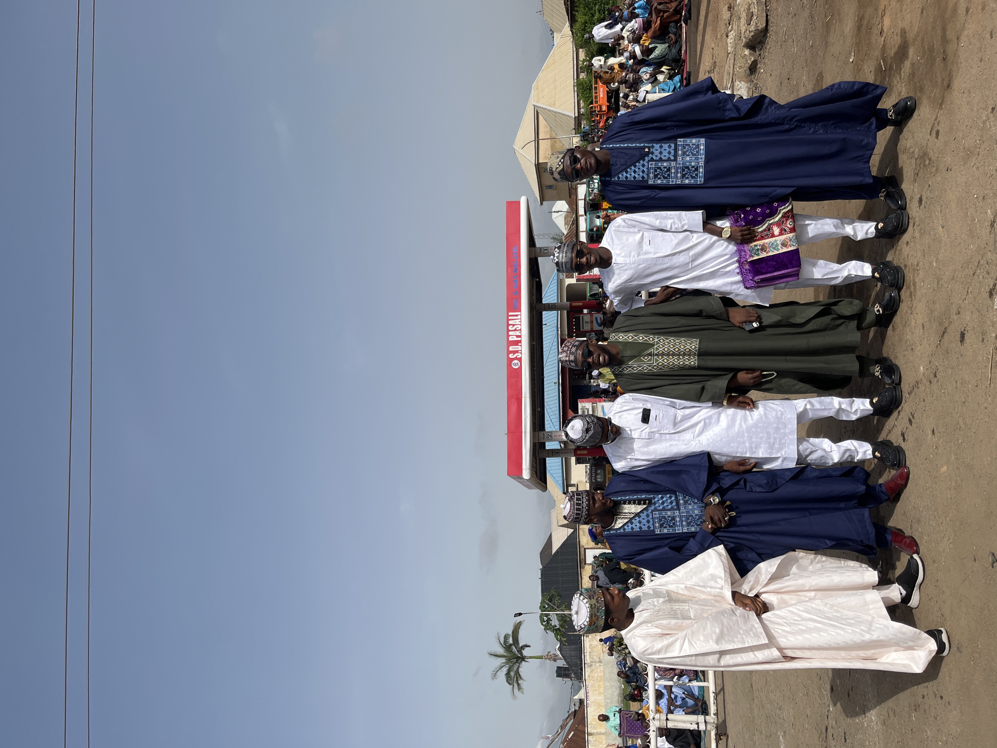 Traditional gathering with prayer observed at Jos filling station
