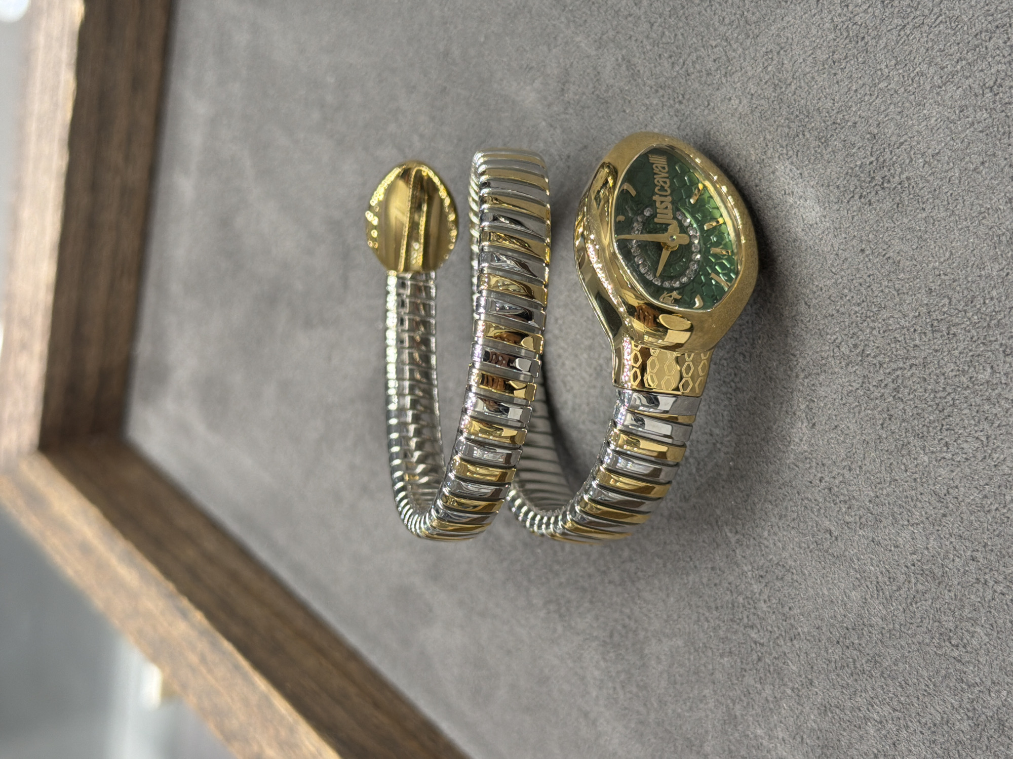 Luxury watch display observed at Yerevan retail store