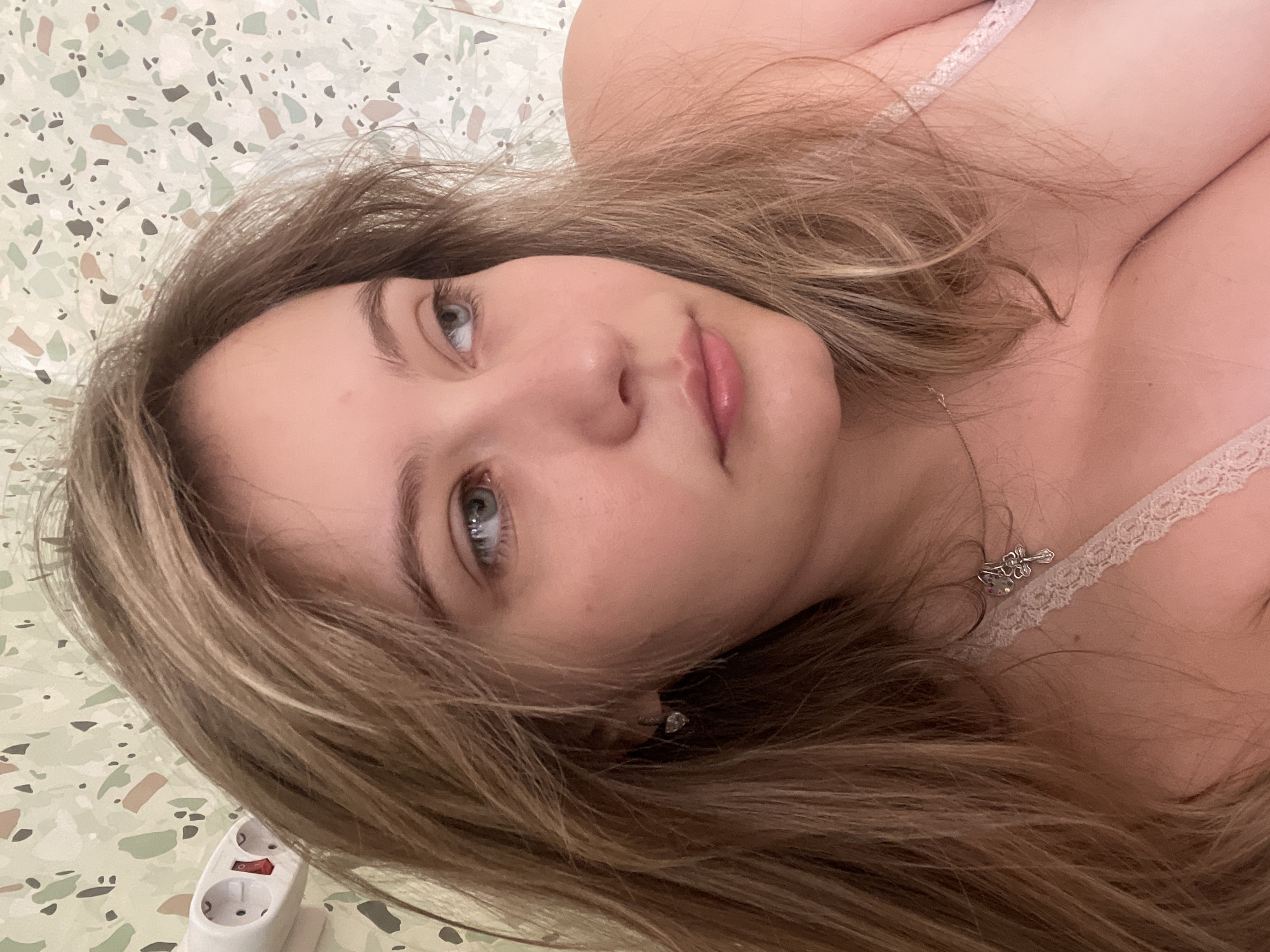 Indoor afternoon: selfies and tabby cats on patterned rugs