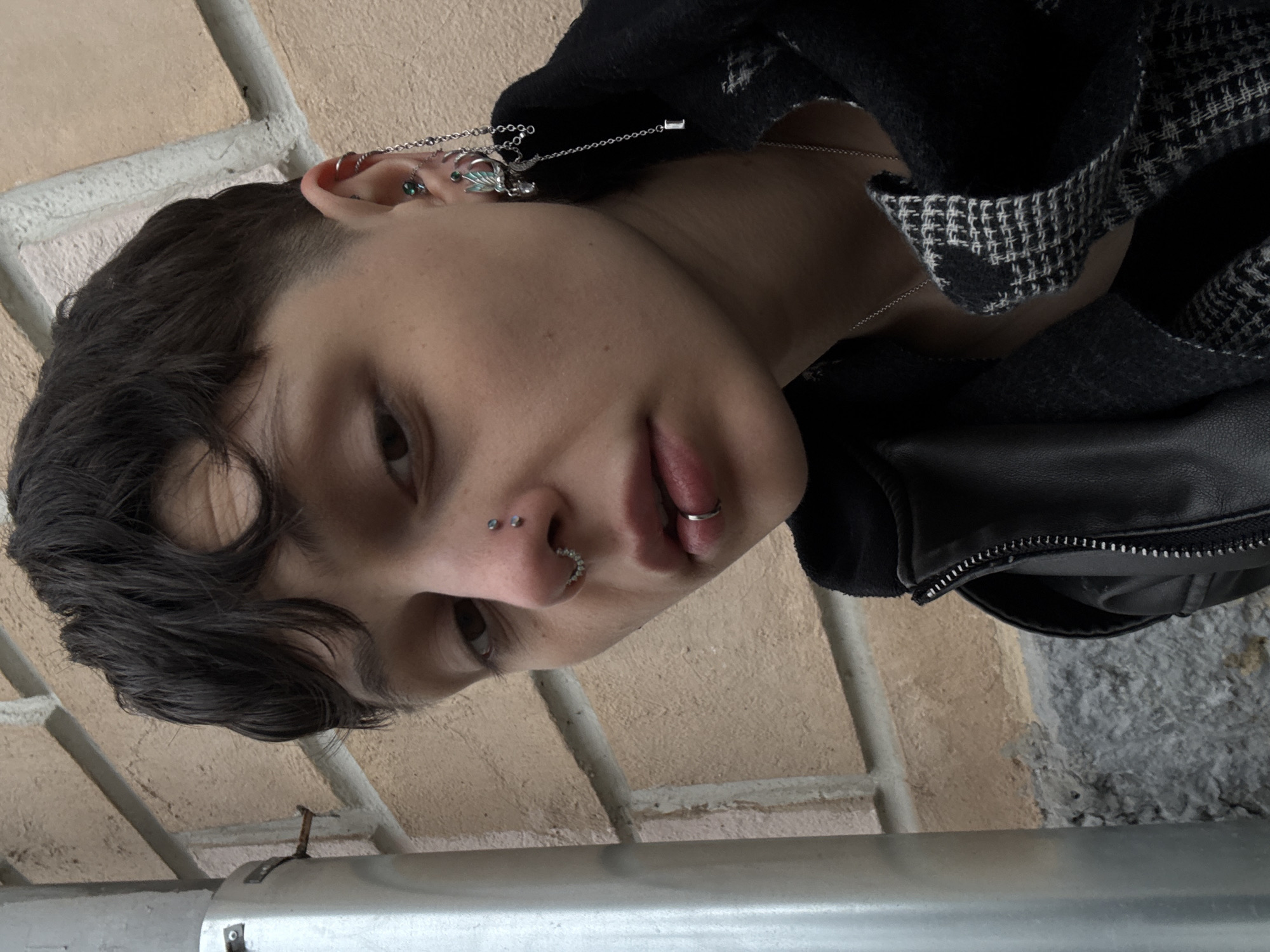 Person with facial piercings spotted in Moscow