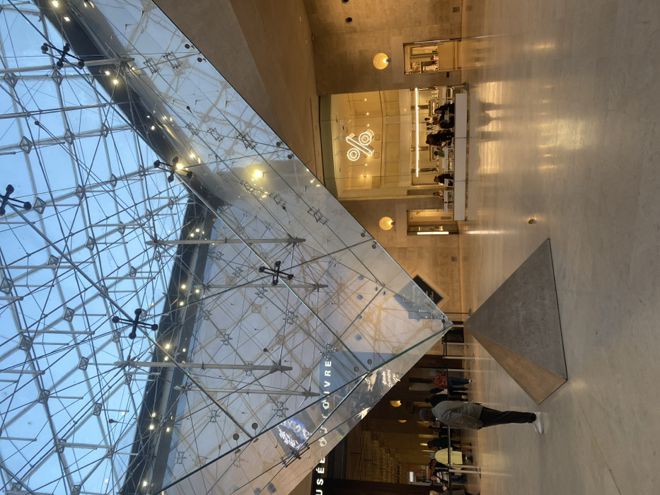 Visitor documents afternoon trip to Carrousel du Louvre