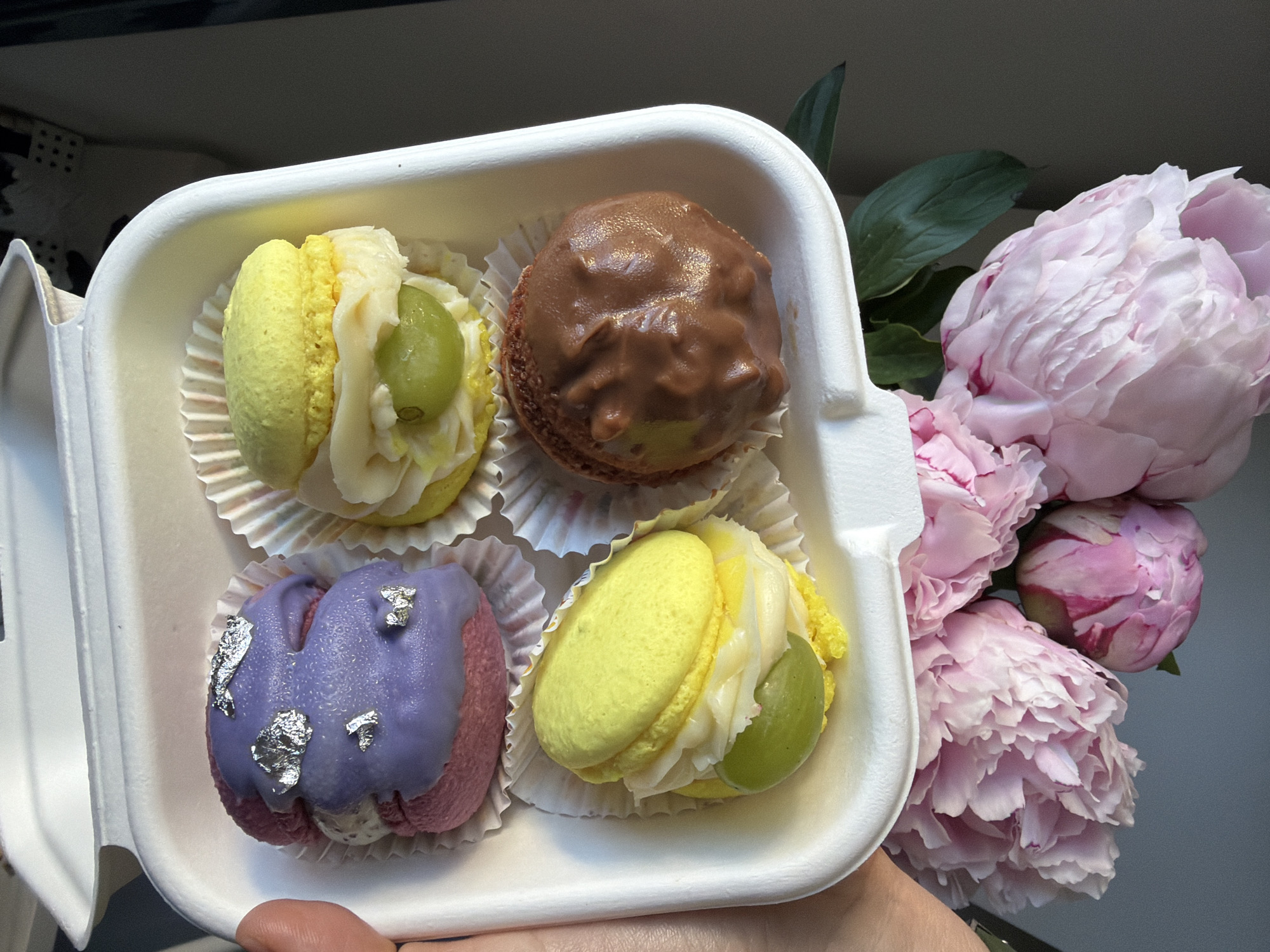 Quiet afternoon moments captured in Bat Yam: macarons and rest