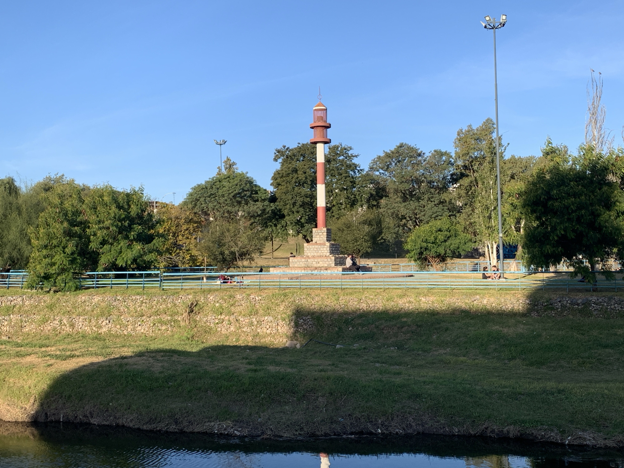 Witness documents waterway landscape scene in Cordoba, Argentina