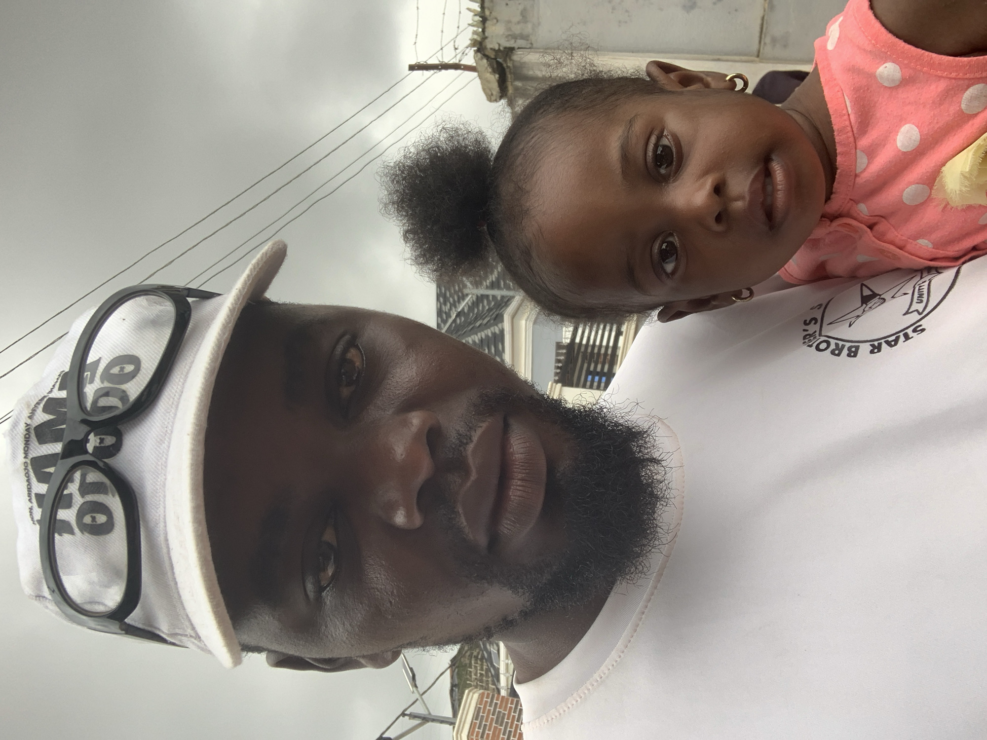 Everyday street life in Shagamu, Nigeria, on a July afternoon