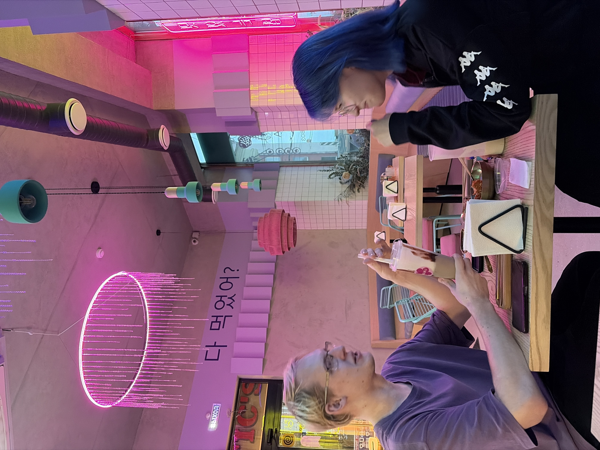 Diners visit Korean restaurant in Izhevsk, Russia