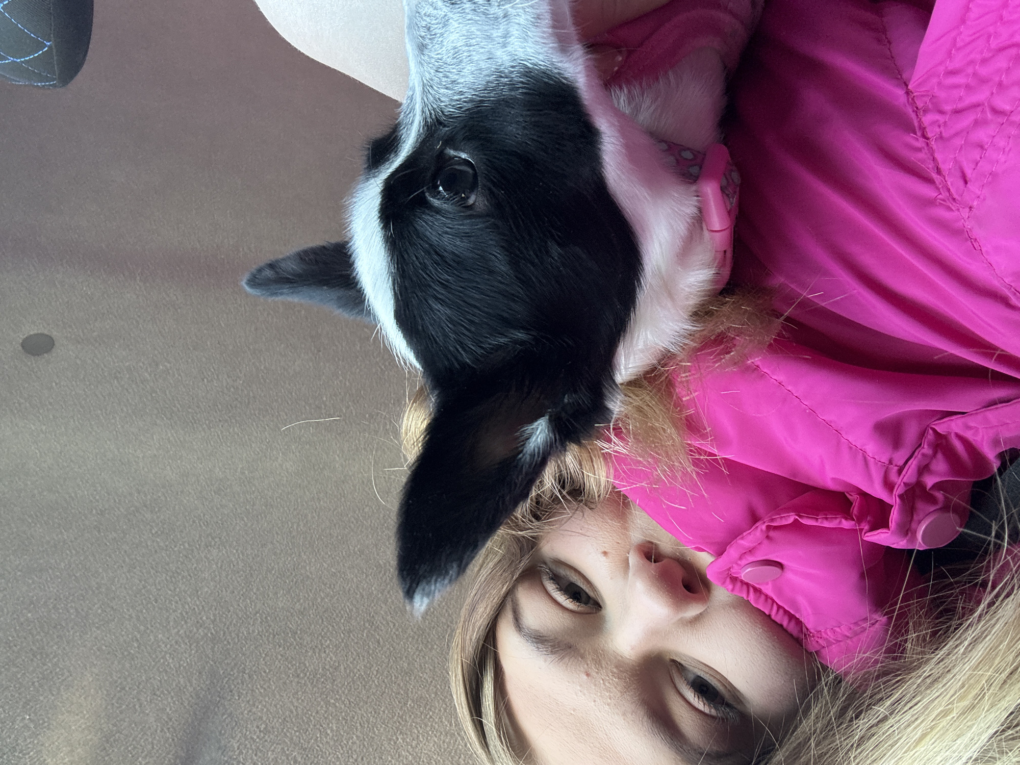 Morning routine documented through selfies in Chaikovsky, Russia