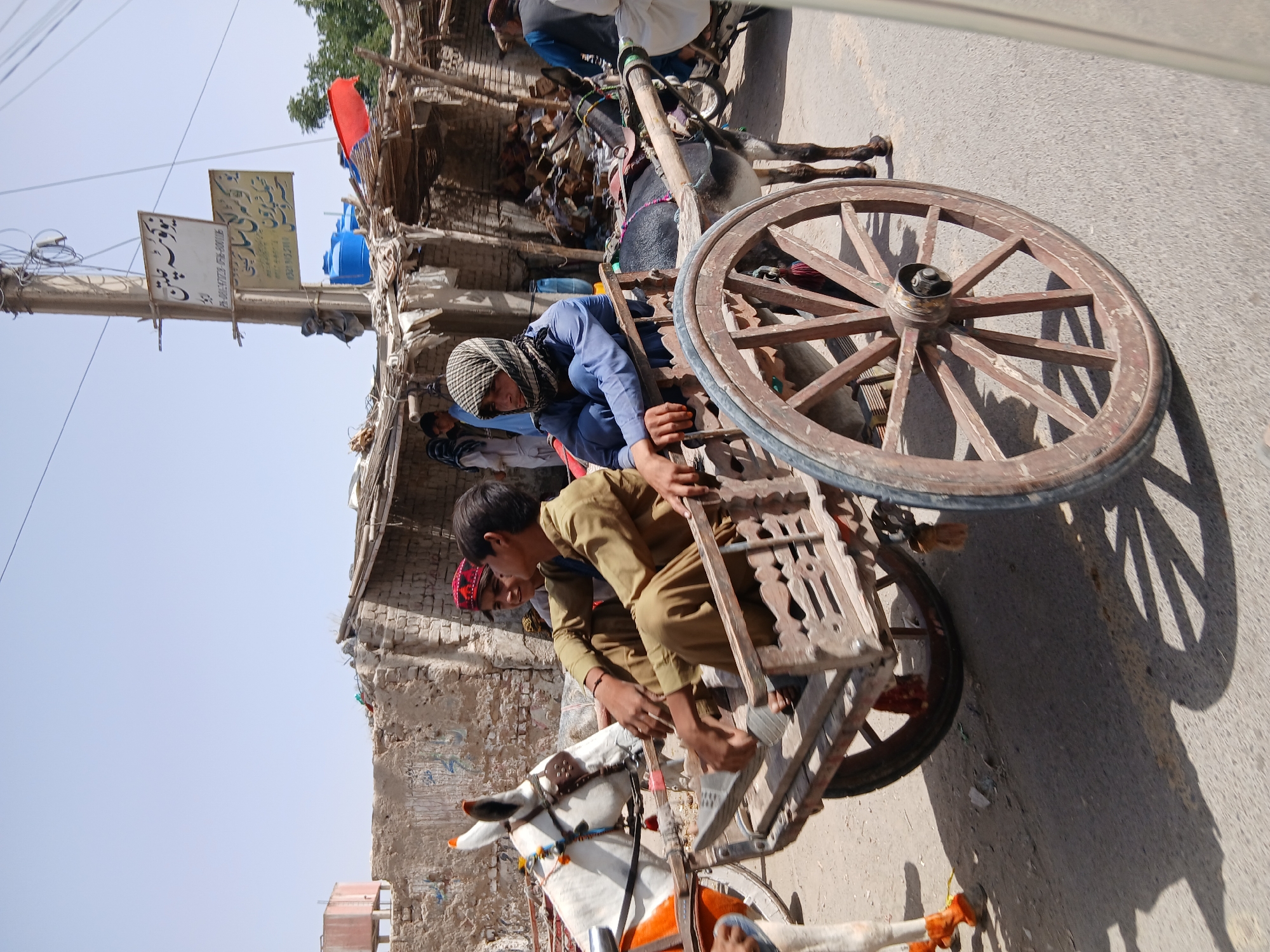 Morning street life documented in Quetta, Pakistan