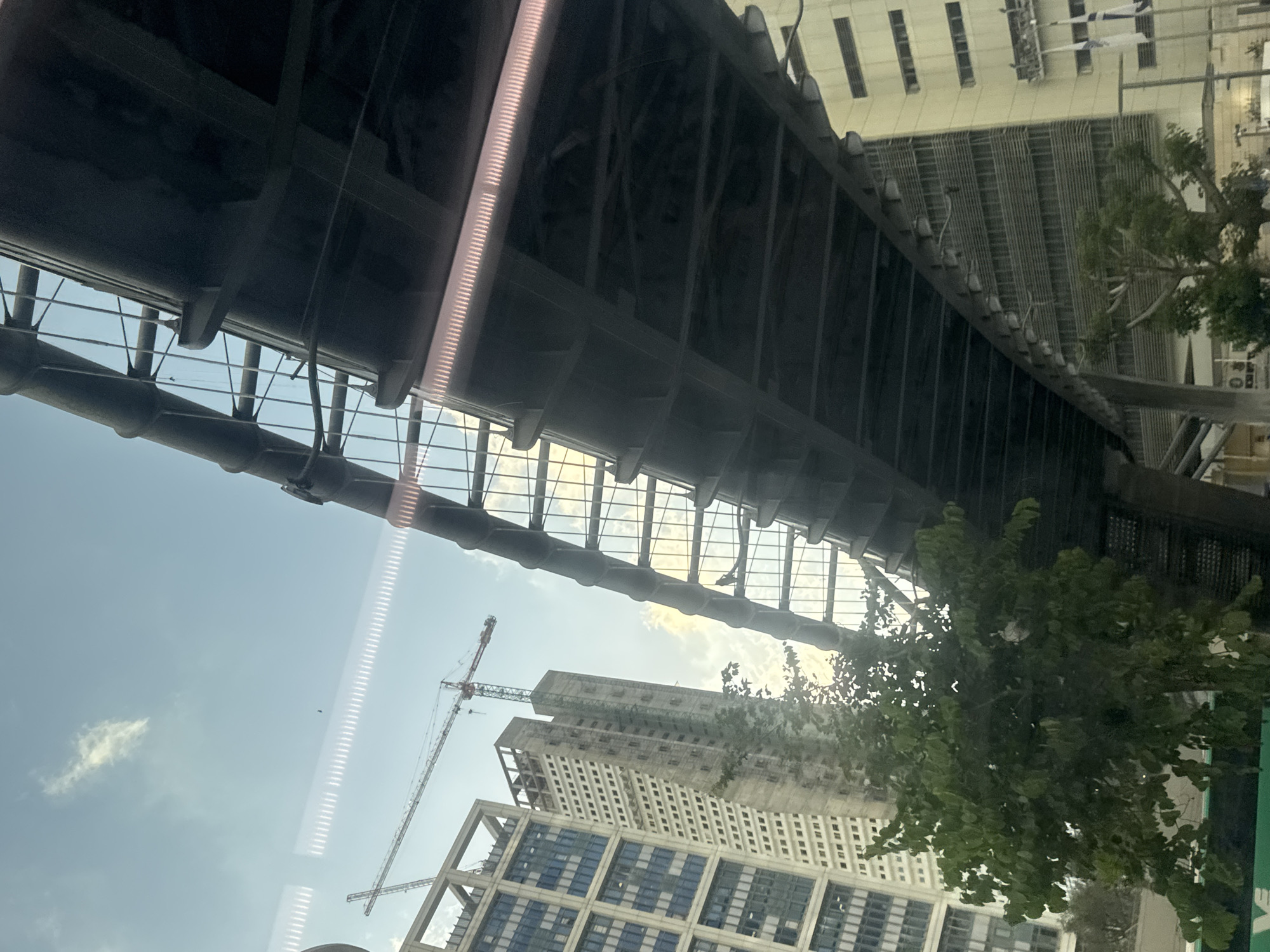 Tel Aviv glass towers, quirky public art, and construction in progress
