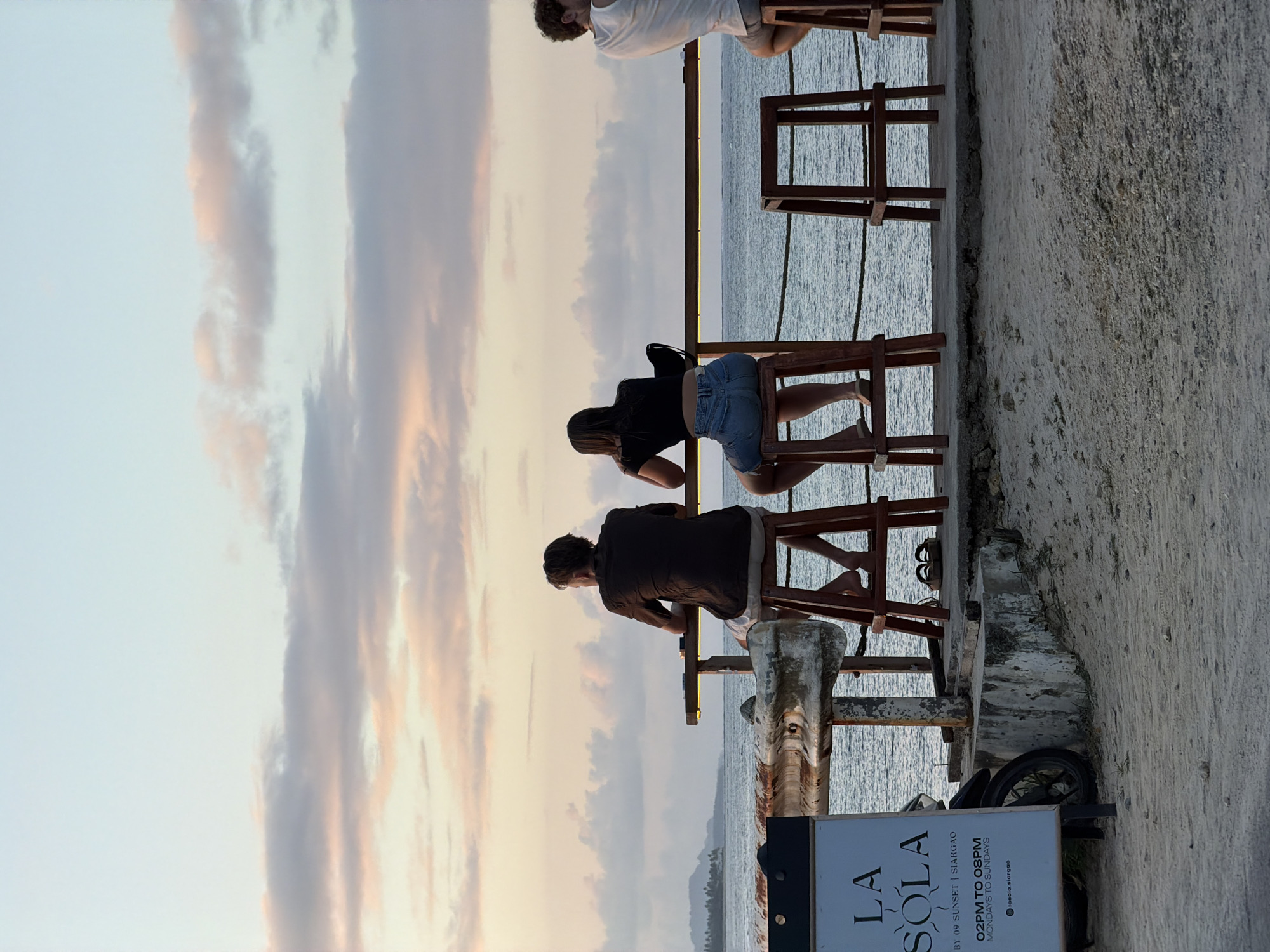 Morning scenes captured in General Luna, Philippines tourist area