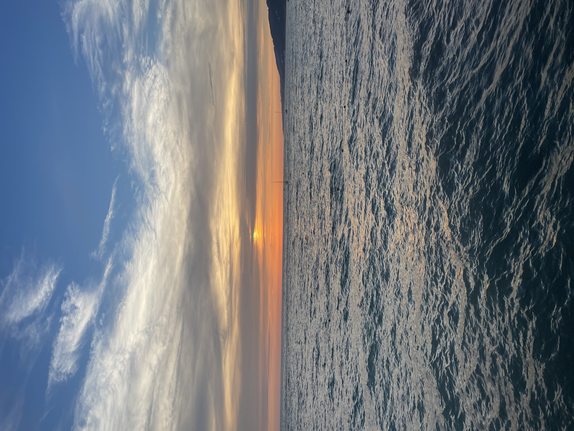 Golden hour at the pier: ocean sunset from multiple angles