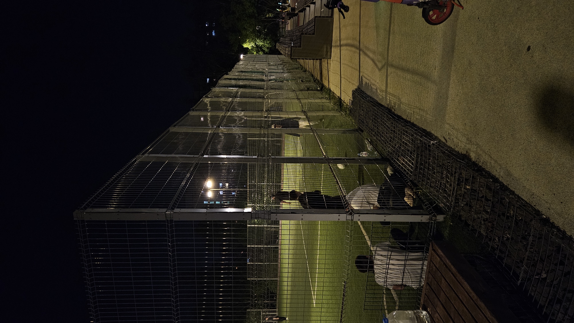 Urban evening scenes documented across city district during dusk hours