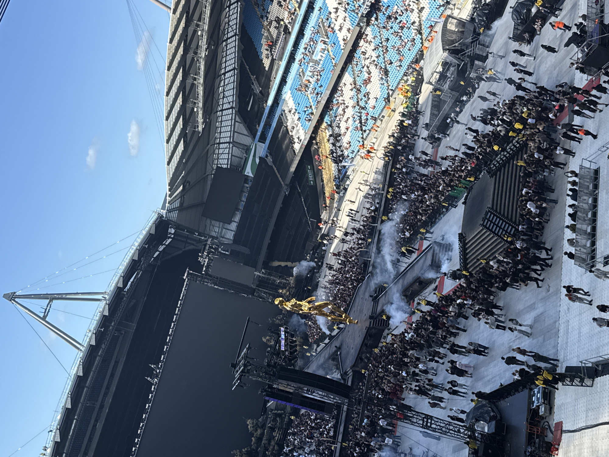 Concert draws large crowd to Manchester's Etihad Stadium