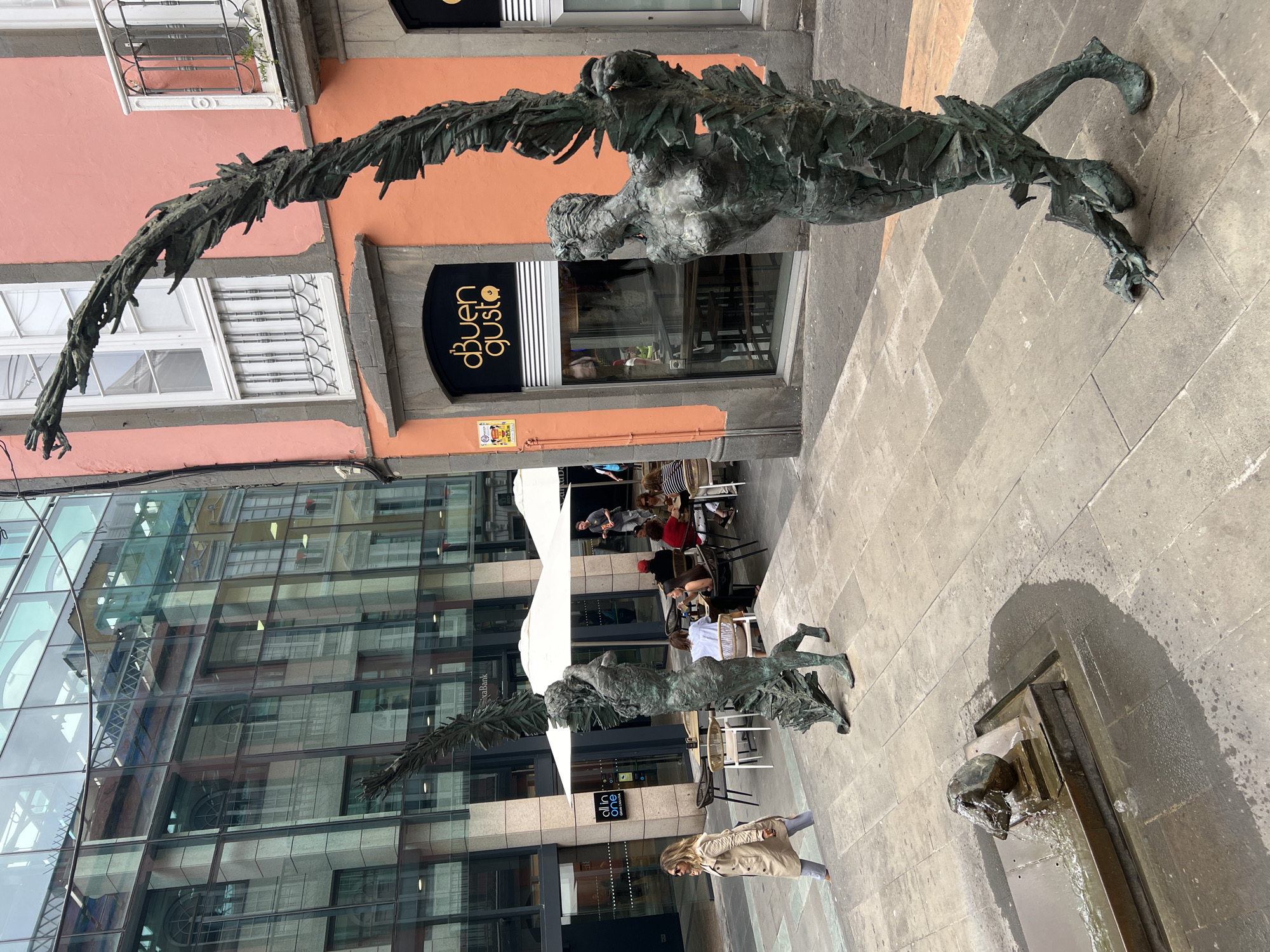 Witness documents daily life across Las Palmas city center