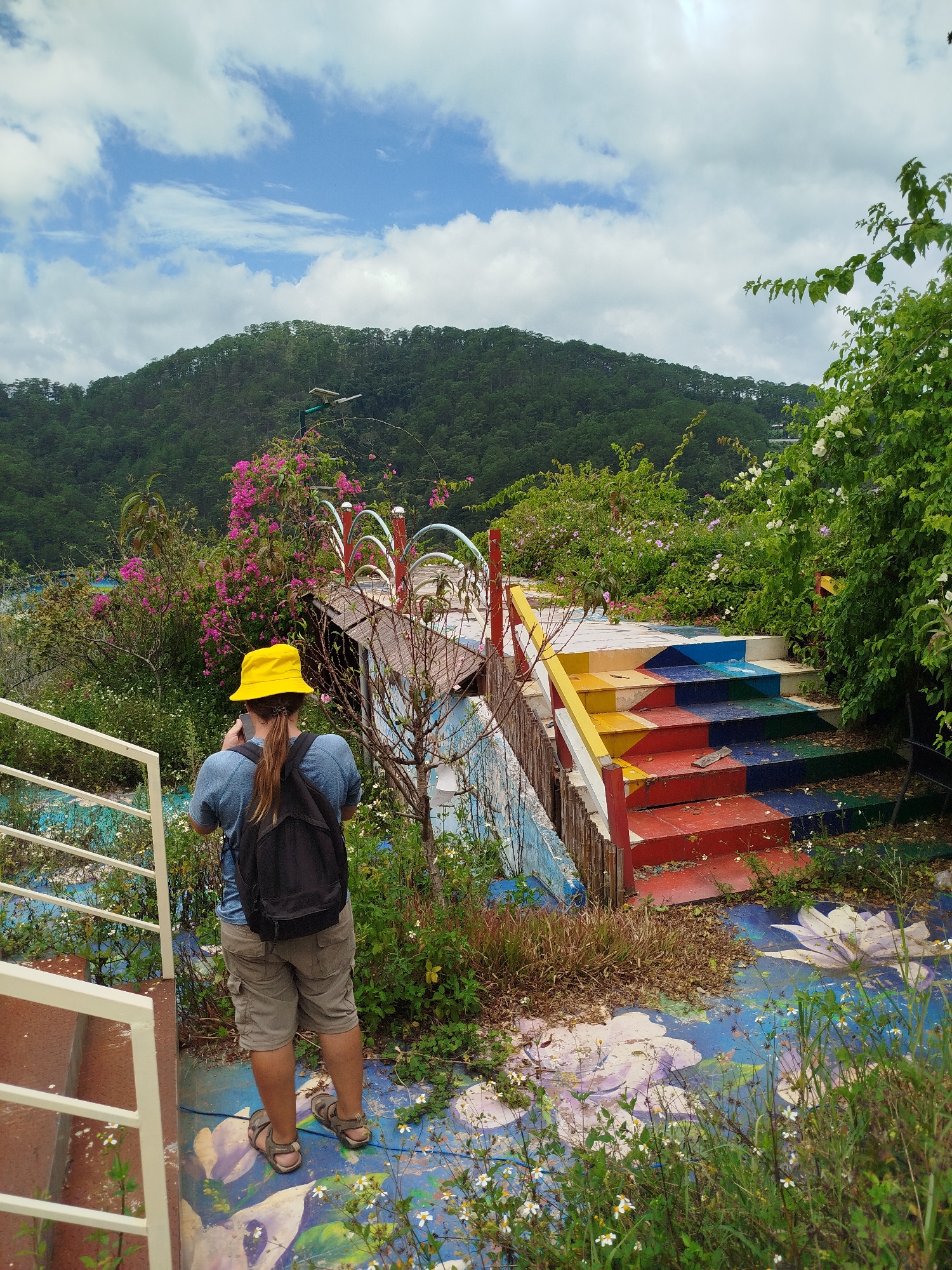 Quiet corners of Da Lat — murals, goats, beetles, and overgrown houses