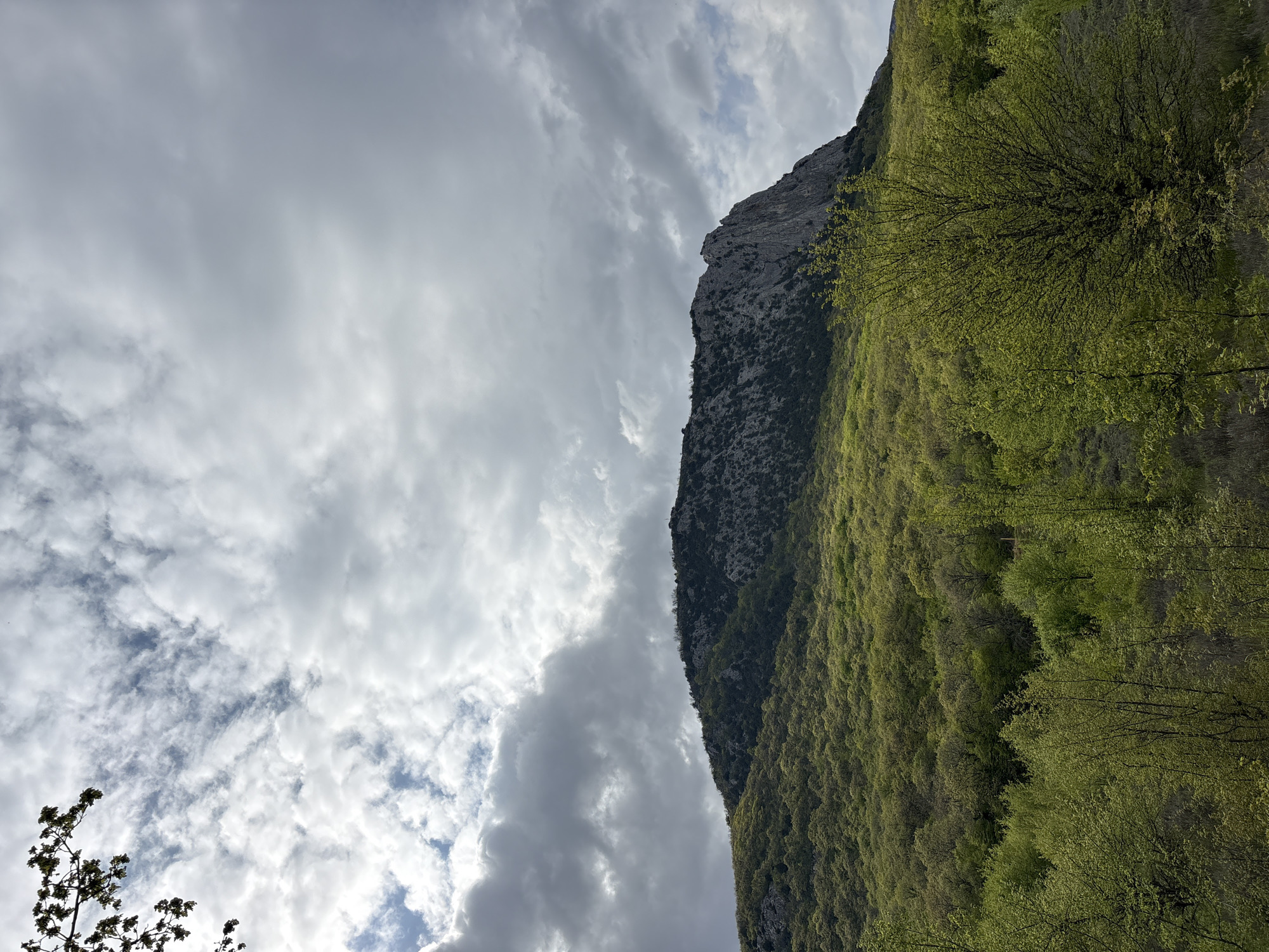 Mountain landscape documented in Ukraine