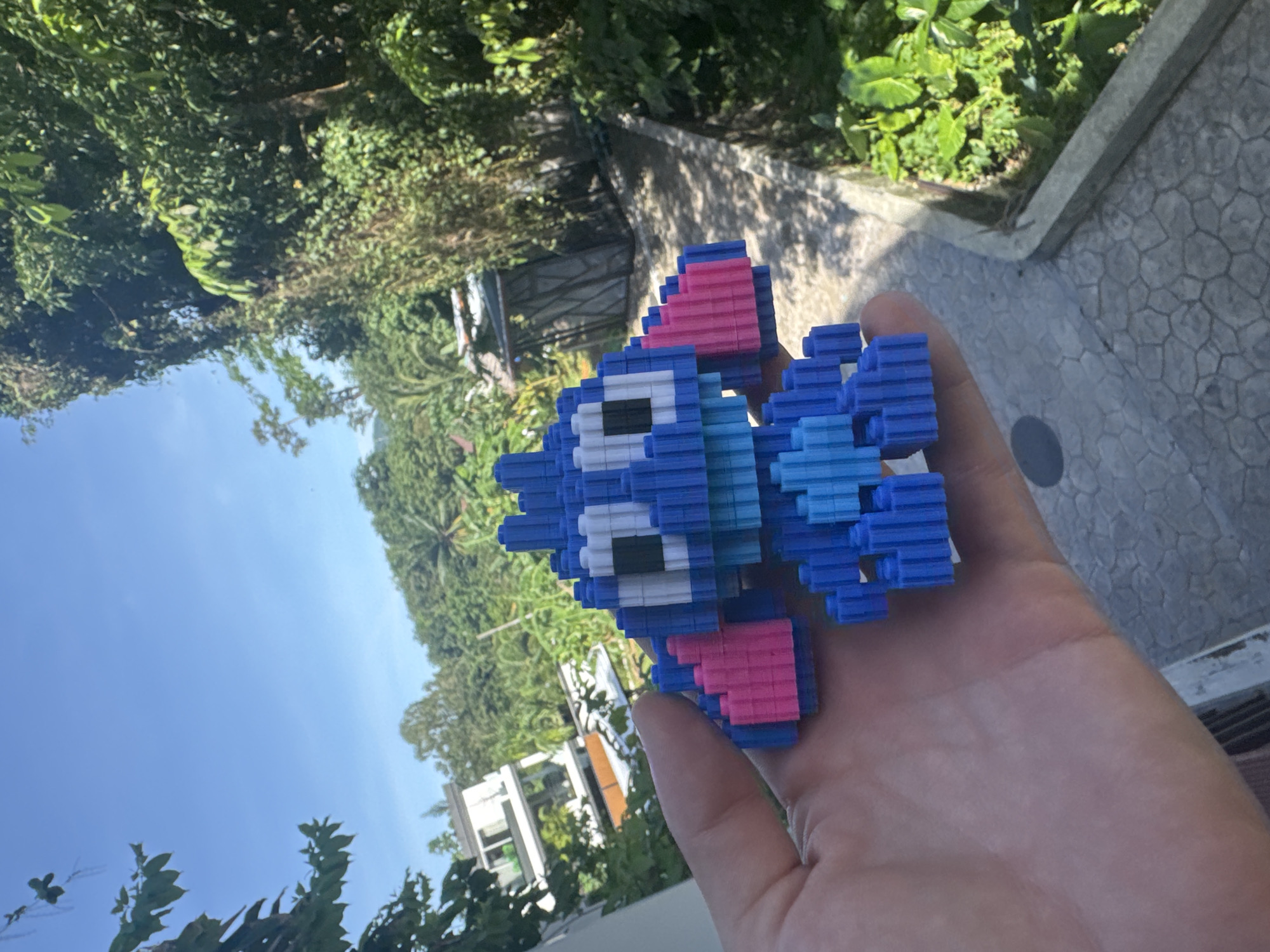 Building block figurine collection documented in Rawai, Thailand