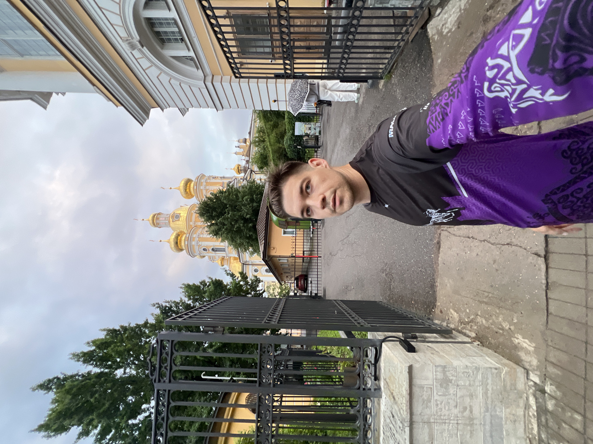 Selfies and street shots near Novodevichy Convent, St. Petersburg