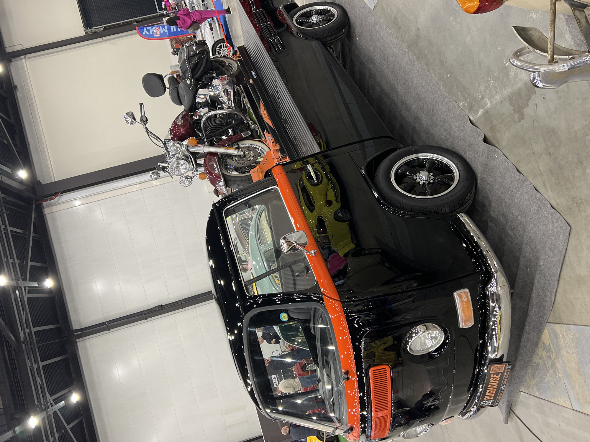 Vintage car exhibition draws visitors in Shushary, Russia