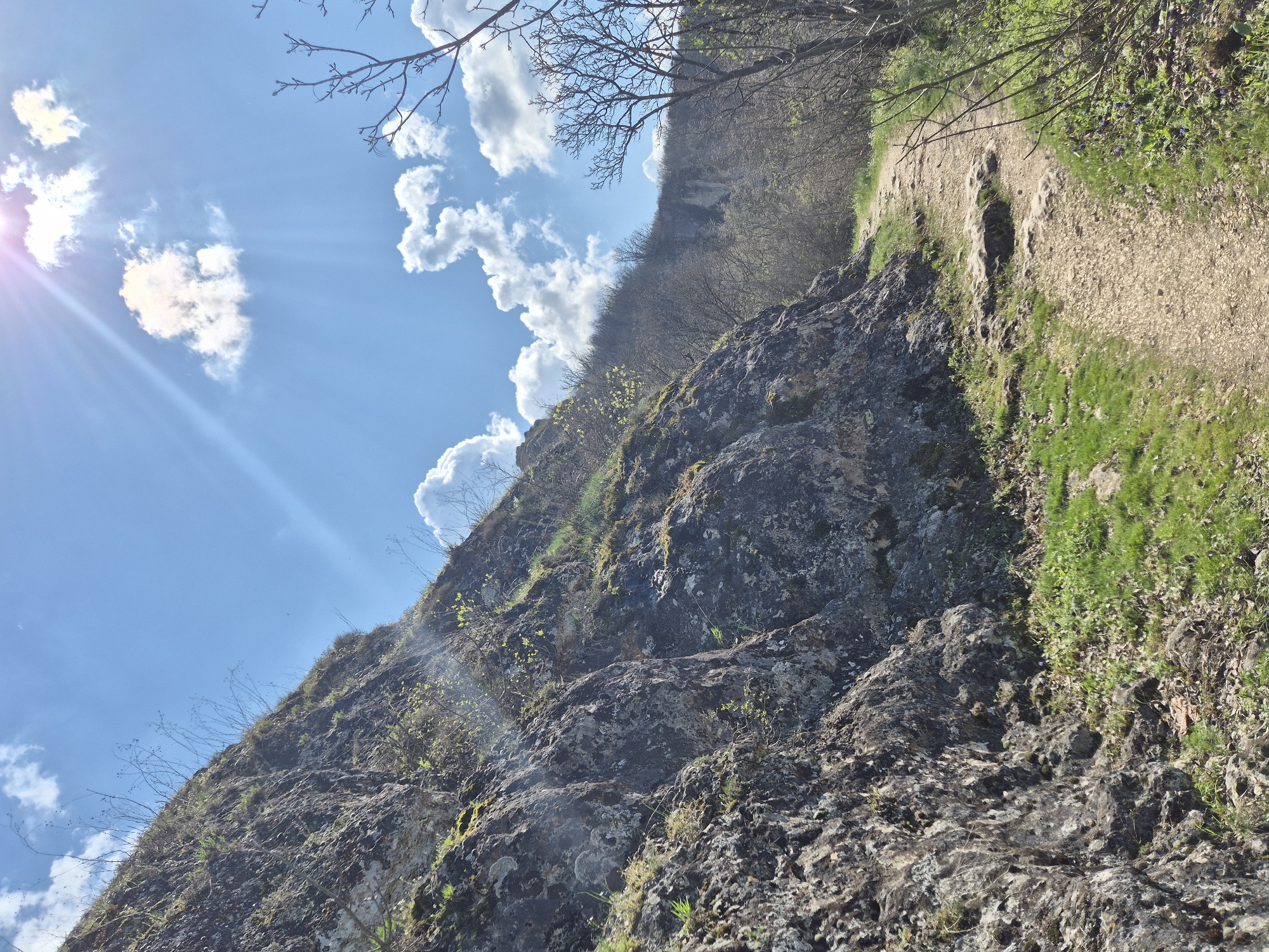 Visitors explore rocky cliffs and hiking trails in Ivanovo, Bulgaria